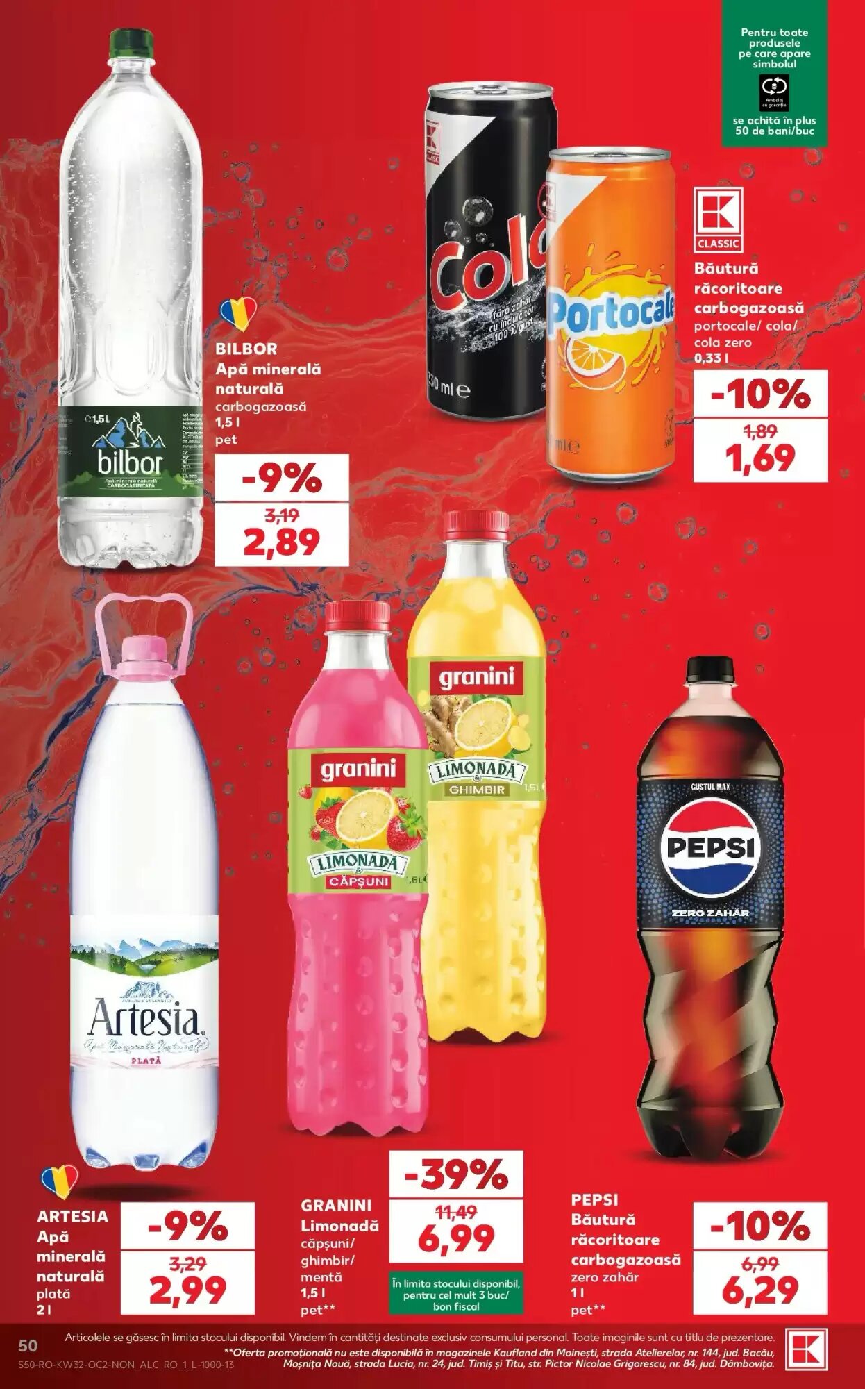 Catalogul cu oferte Kaufland valabil de la 05.08.2026 - Pagina 50.
