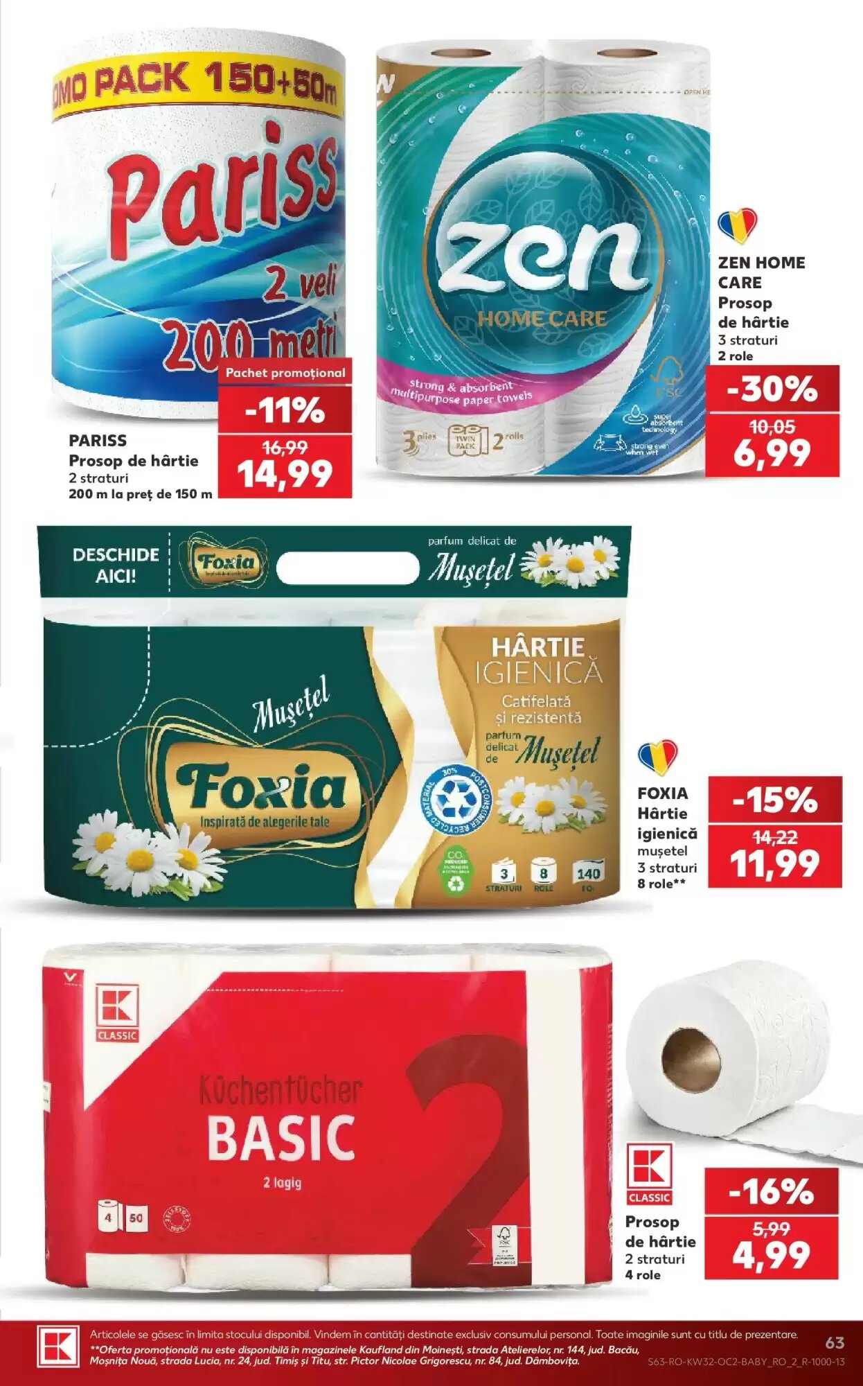 Catalogul cu oferte Kaufland valabil de la 05.08.2026 - Pagina 63.
