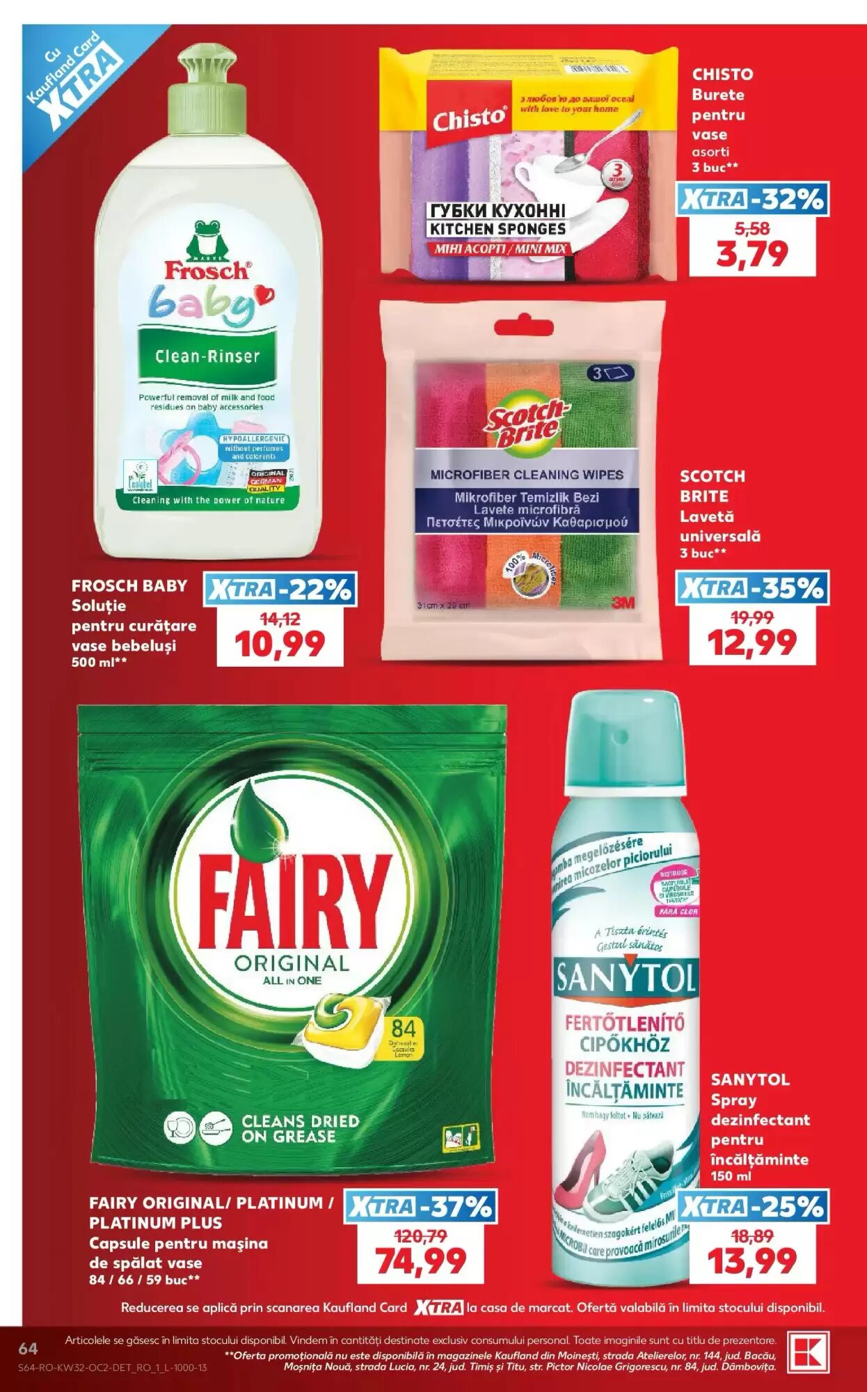 Catalogul cu oferte Kaufland valabil de la 05.08.2026 - Pagina 64.