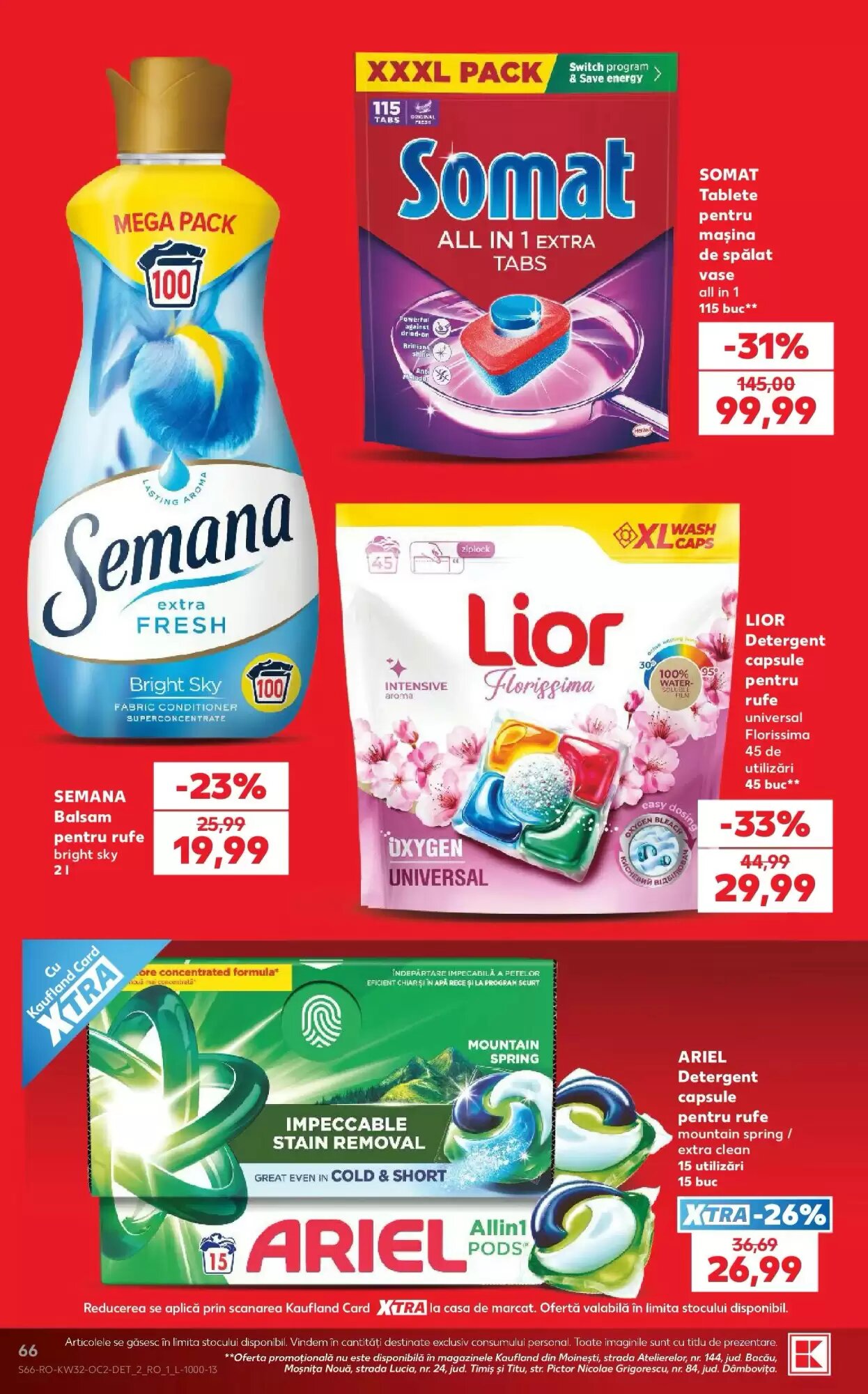 Catalogul cu oferte Kaufland valabil de la 05.08.2026 - Pagina 66.