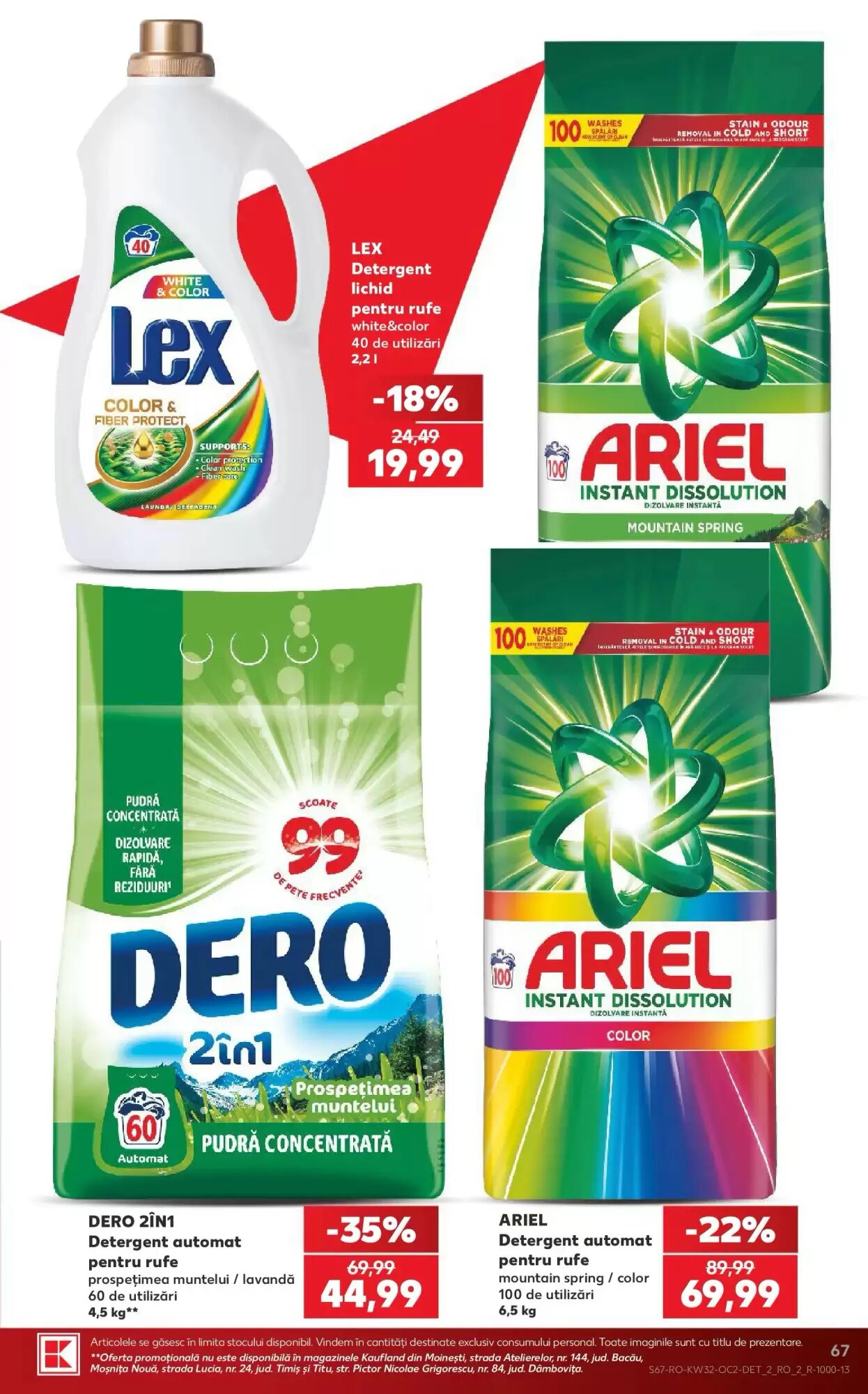 Catalogul cu oferte Kaufland valabil de la 05.08.2026 - Pagina 67.