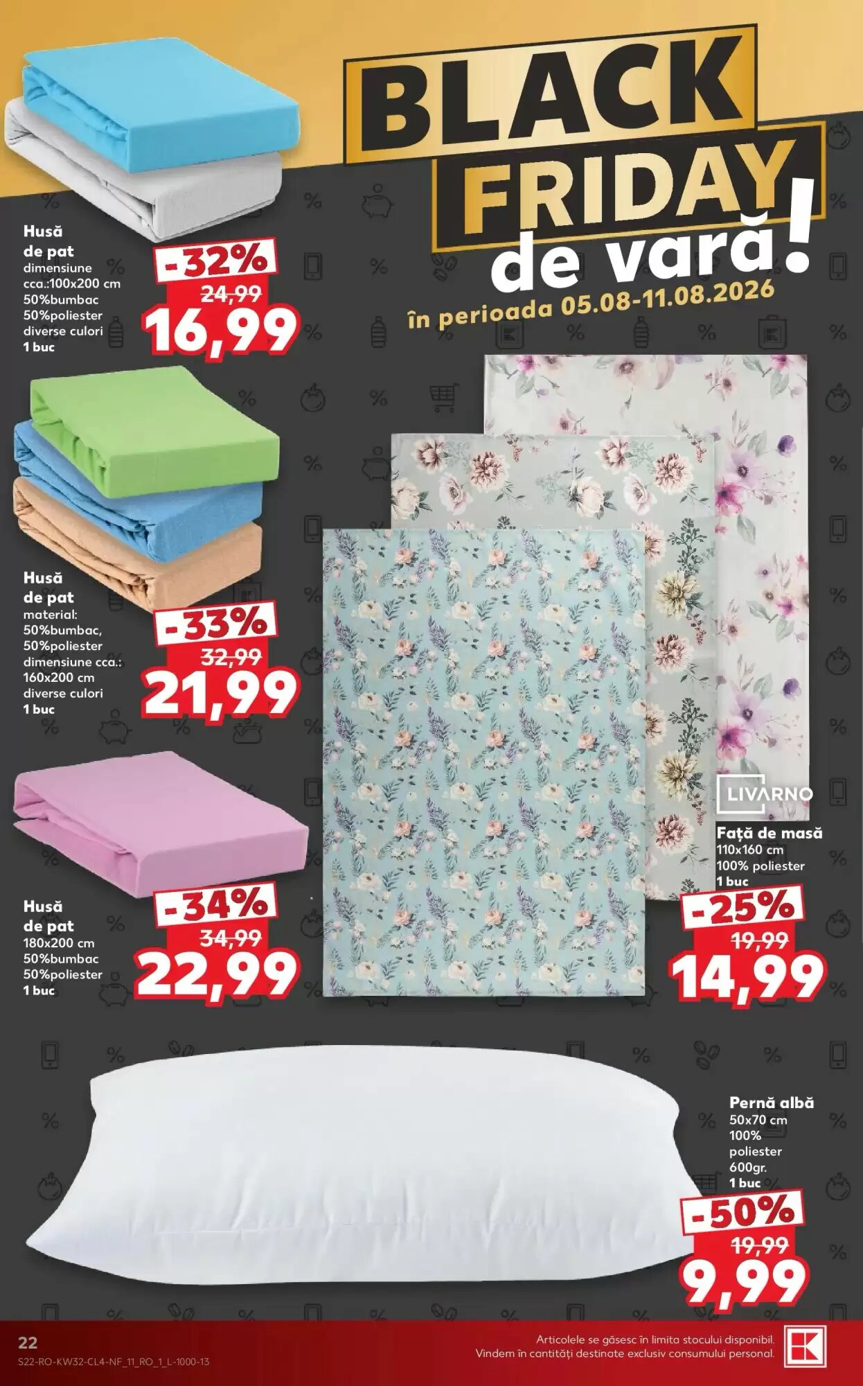 Catalogul cu oferte Kaufland valabil de la 05.08.2026 - Pagina 22.