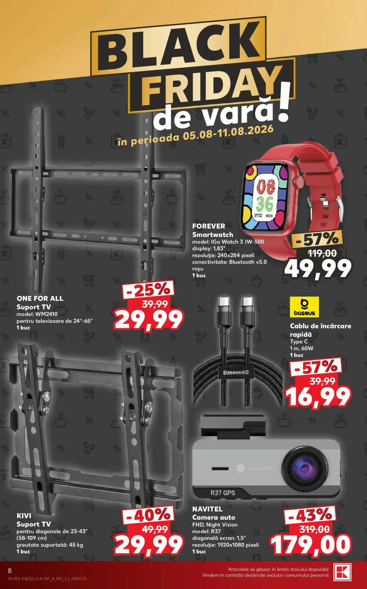 Catalogul cu oferte Kaufland valabil de la 05.08.2026 - Pagina 8.
