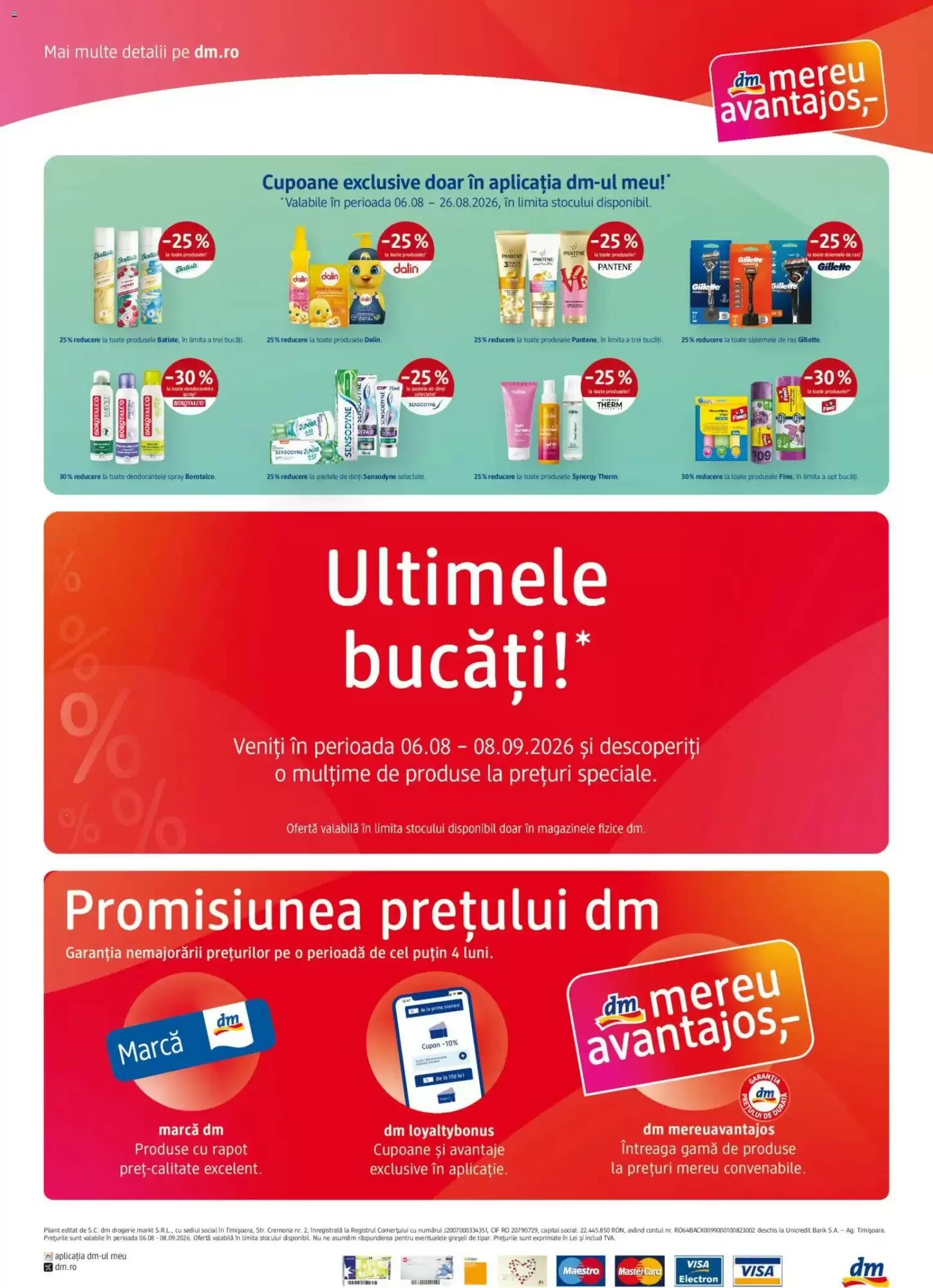 Catalogul cu oferte DM valabil de la 05.08.2026 - Pagina 4.