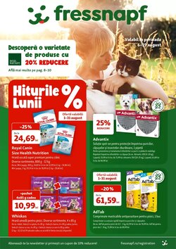 Catalogul cu oferte Fressnapf valabil de la 05.08.2026