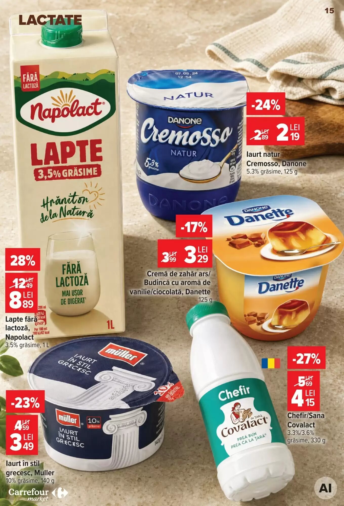 Catalogul cu oferte Carrefour Market valabil de la 05.08.2026 - Pagina 16.