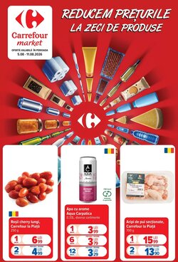 Catalogul cu oferte Carrefour Market valabil de la 05.08.2026