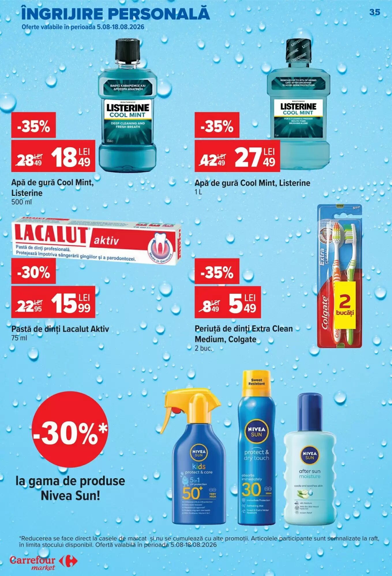 Catalogul cu oferte Carrefour Market valabil de la 05.08.2026 - Pagina 36.