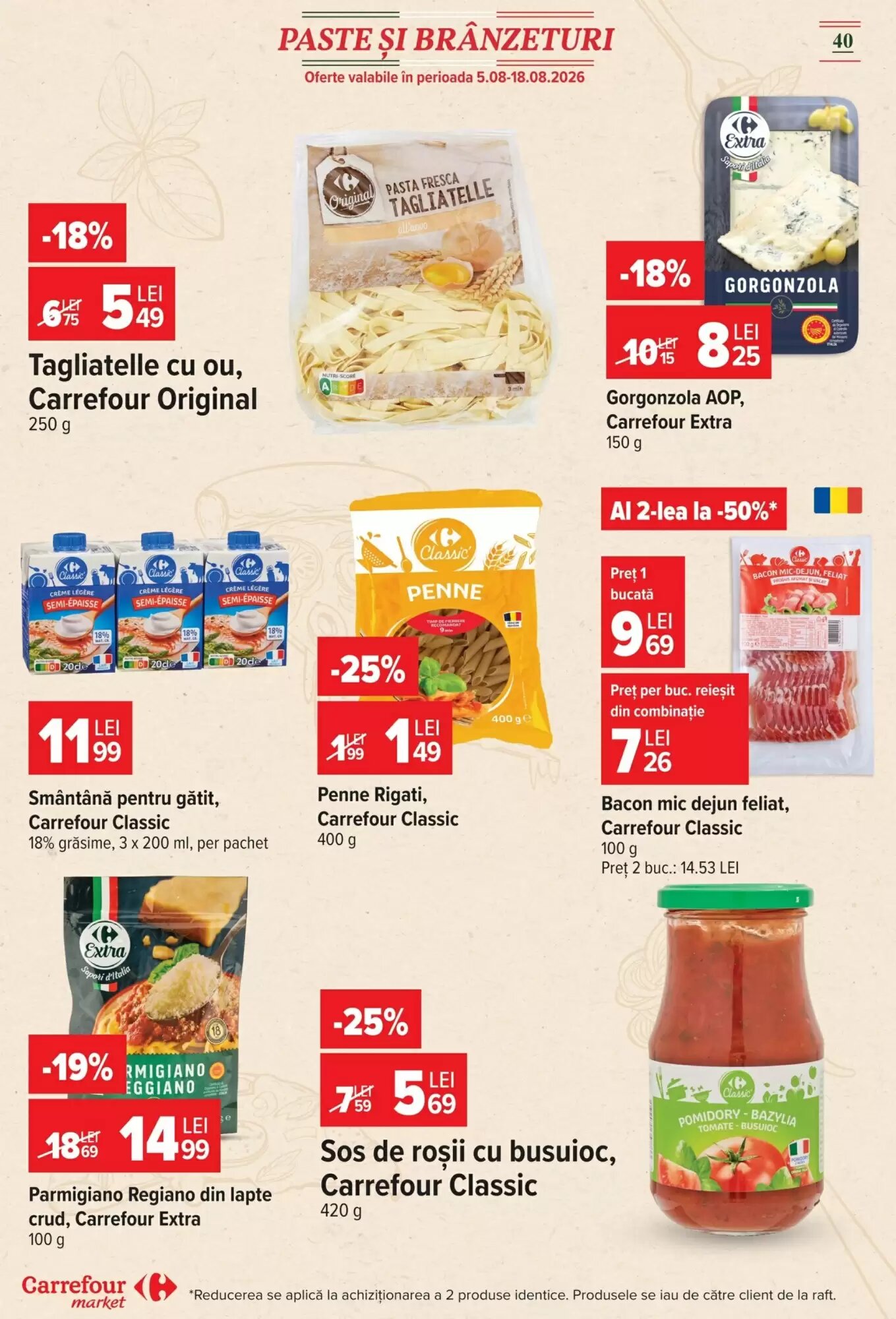 Catalogul cu oferte Carrefour Market valabil de la 05.08.2026 - Pagina 42.