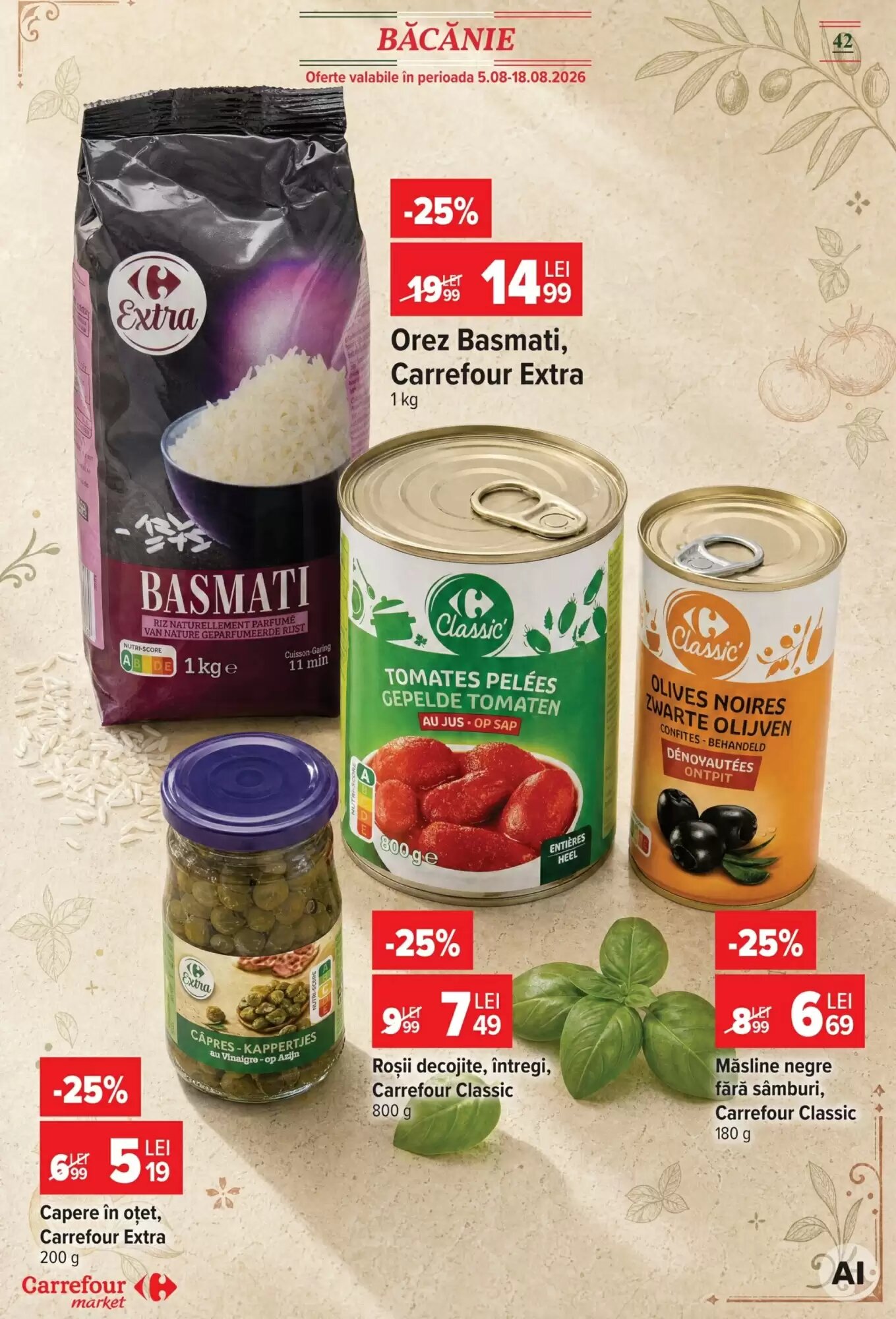 Catalogul cu oferte Carrefour Market valabil de la 05.08.2026 - Pagina 44.