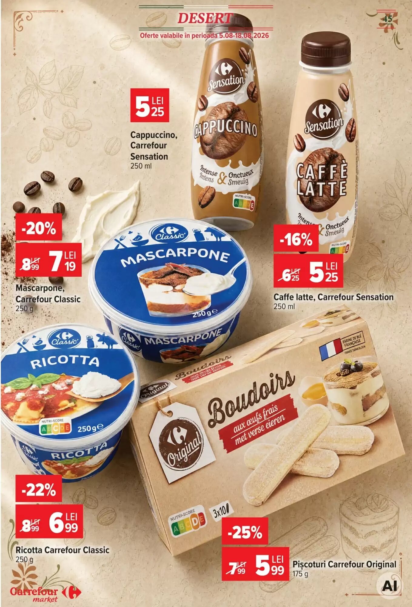 Catalogul cu oferte Carrefour Market valabil de la 05.08.2026 - Pagina 47.