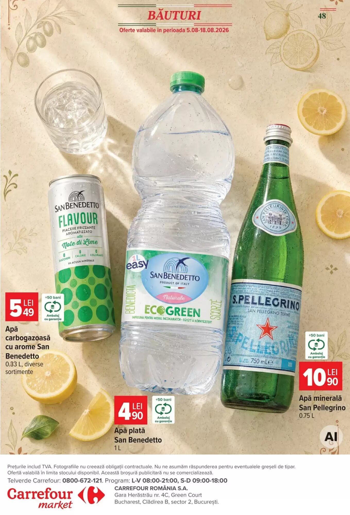 Catalogul cu oferte Carrefour Market valabil de la 05.08.2026 - Pagina 50.