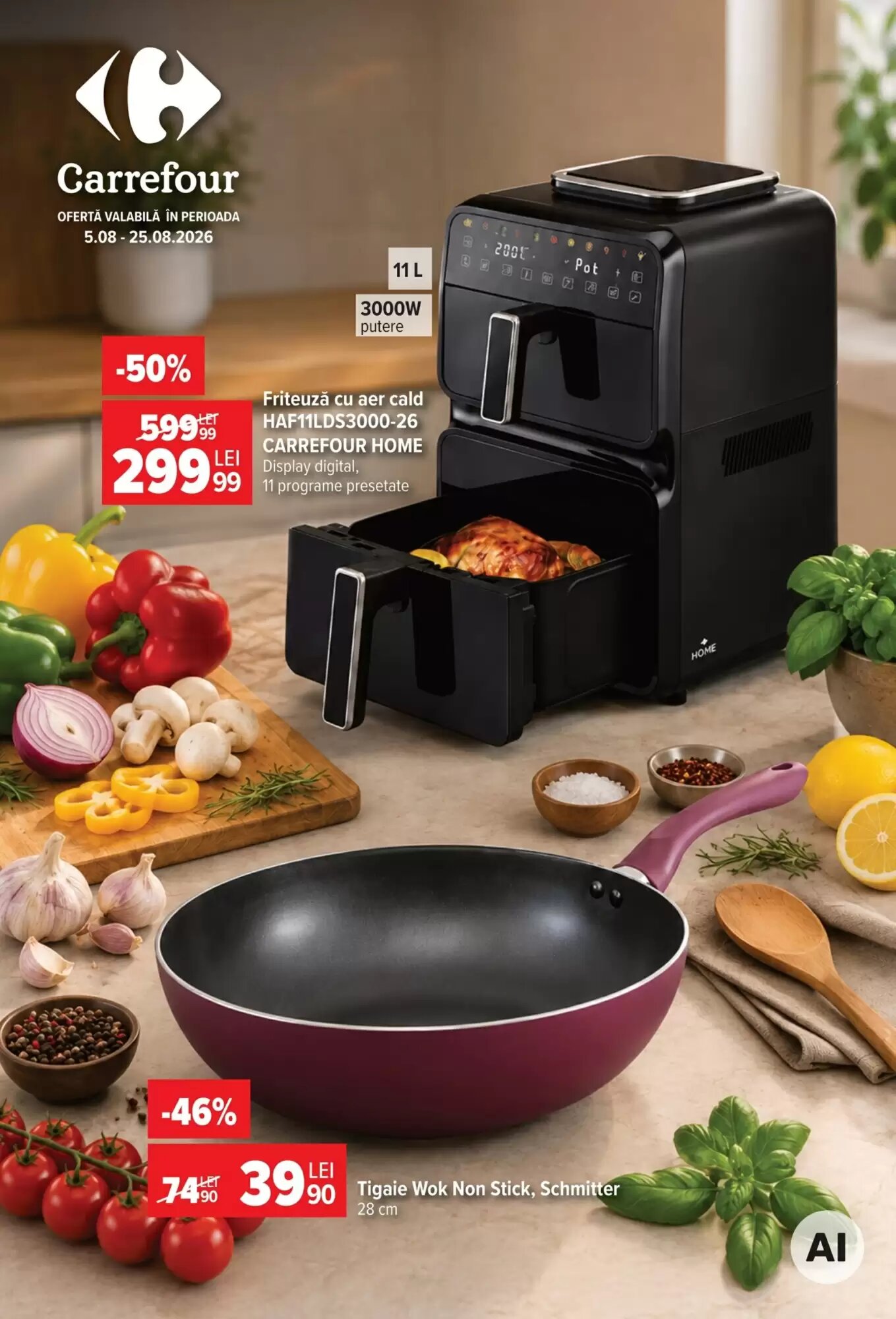 Catalogul cu oferte Carrefour valabil de la 05.08.2026 - Pagina 1.