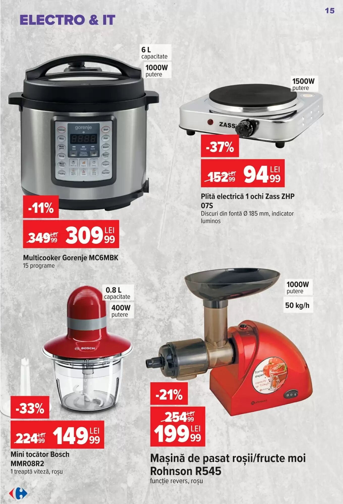Catalogul cu oferte Carrefour valabil de la 05.08.2026 - Pagina 15.