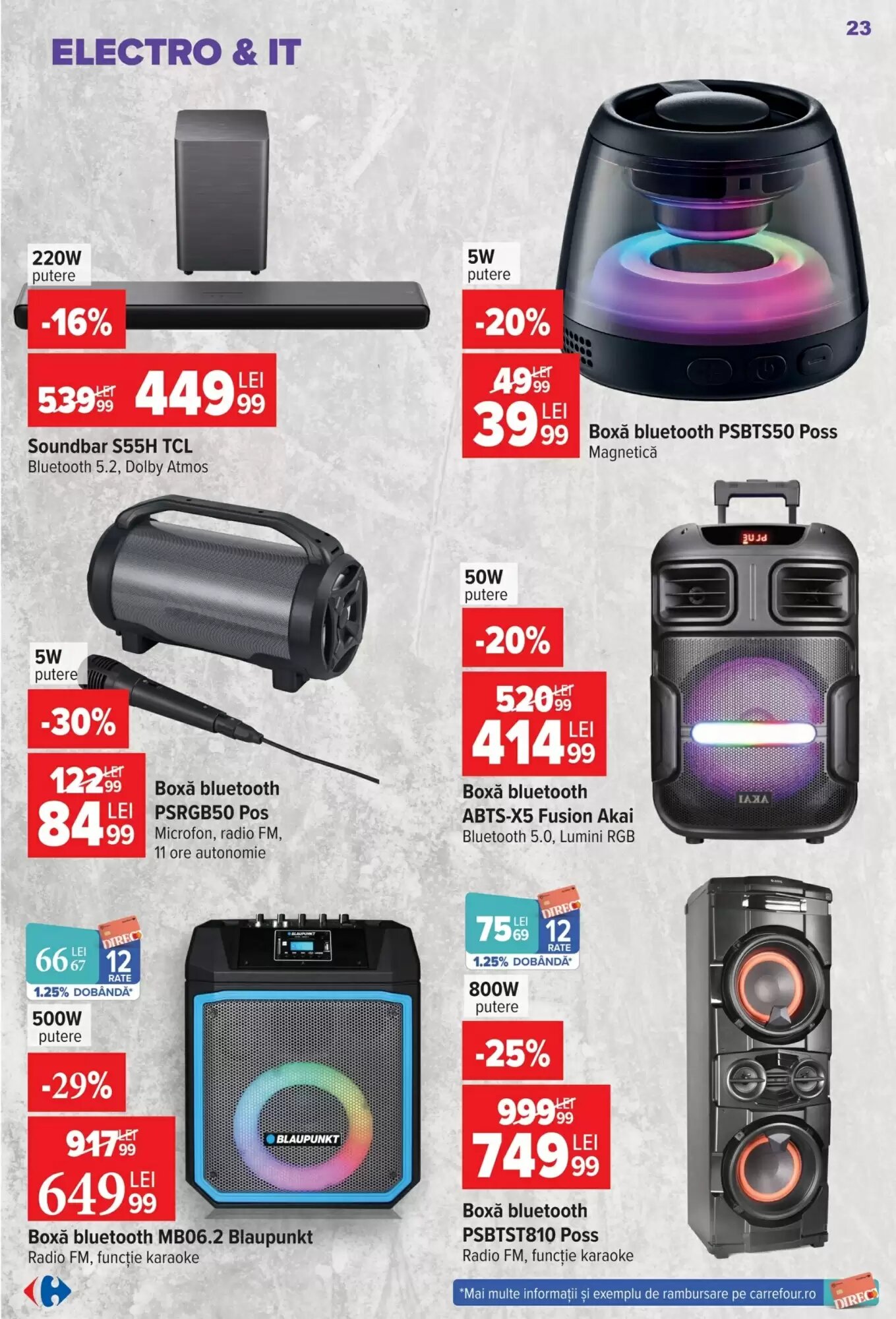 Catalogul cu oferte Carrefour valabil de la 05.08.2026 - Pagina 23.