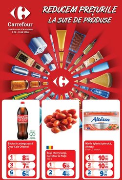 Catalogul cu oferte Carrefour valabil de la 05.08.2026