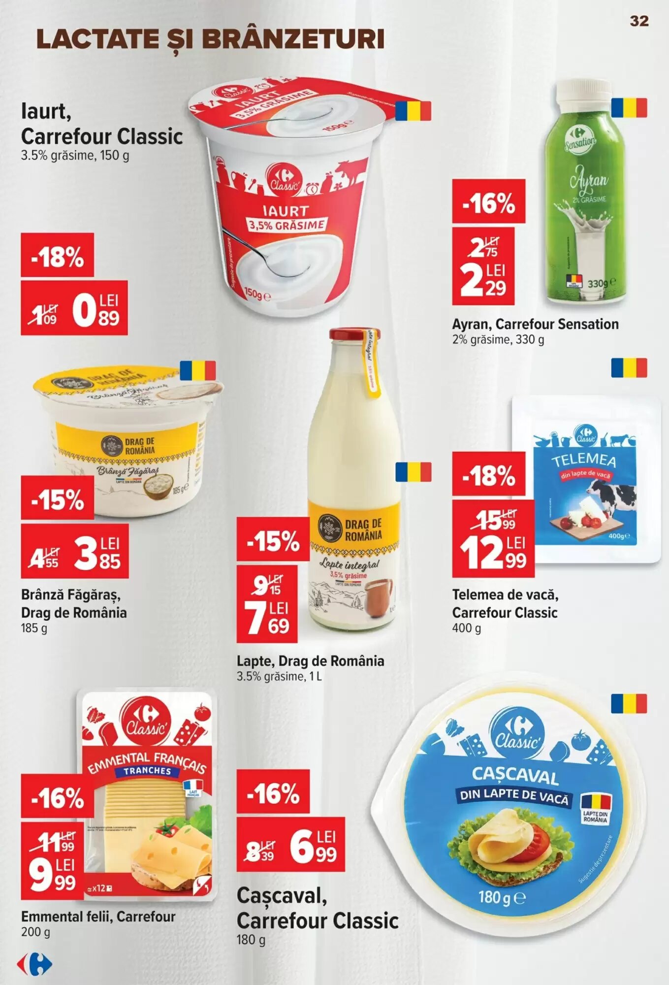 Catalogul cu oferte Carrefour valabil de la 05.08.2026 - Pagina 32.
