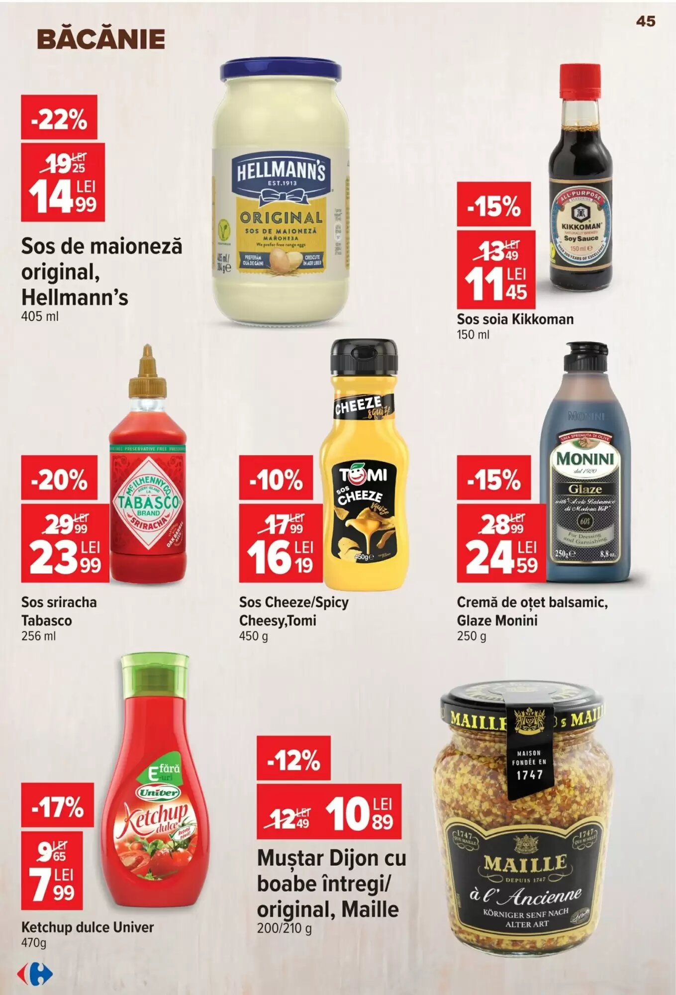 Catalogul cu oferte Carrefour valabil de la 05.08.2026 - Pagina 45.