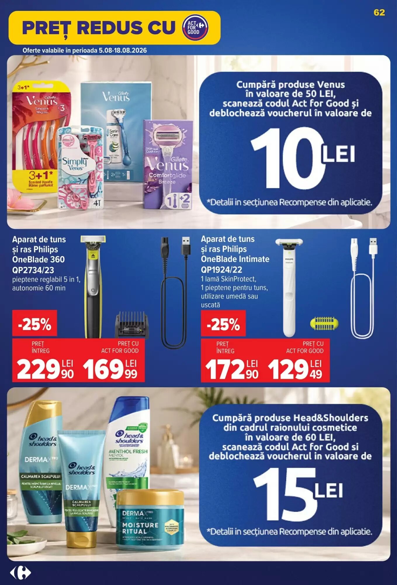 Catalogul cu oferte Carrefour valabil de la 05.08.2026 - Pagina 62.