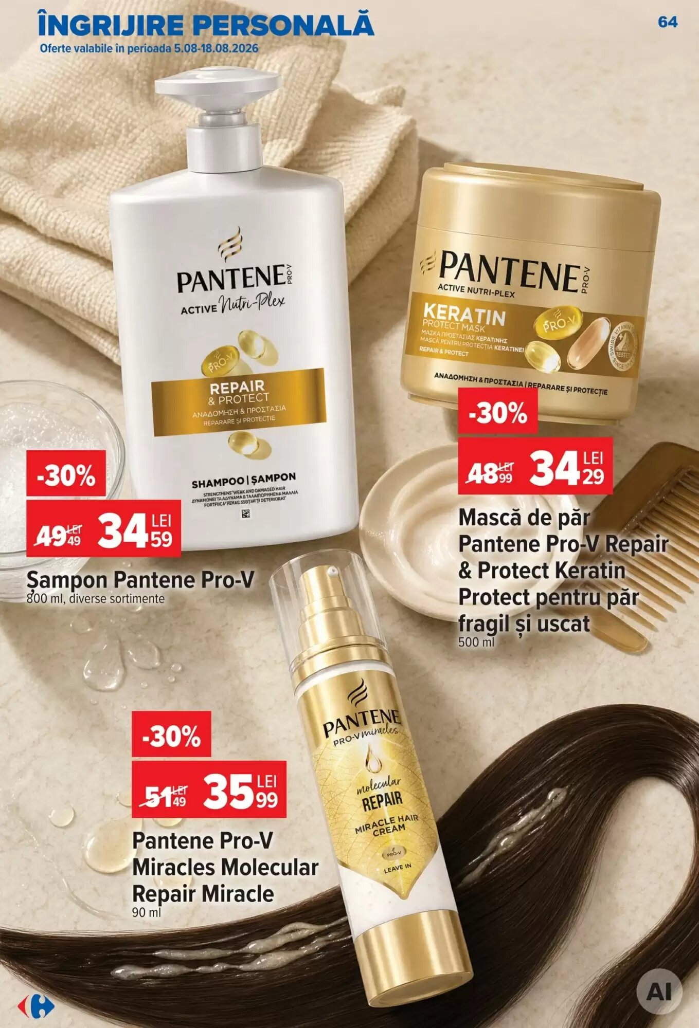 Catalogul cu oferte Carrefour valabil de la 05.08.2026 - Pagina 64.