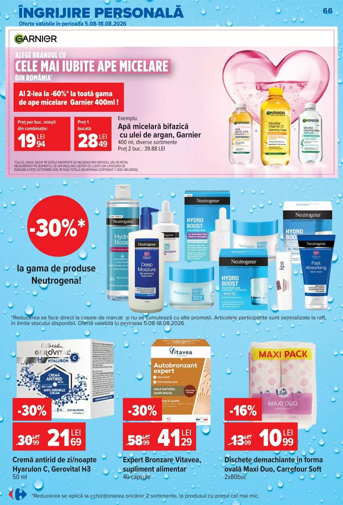 Catalogul cu oferte Carrefour valabil de la 05.08.2026 - Pagina 66.
