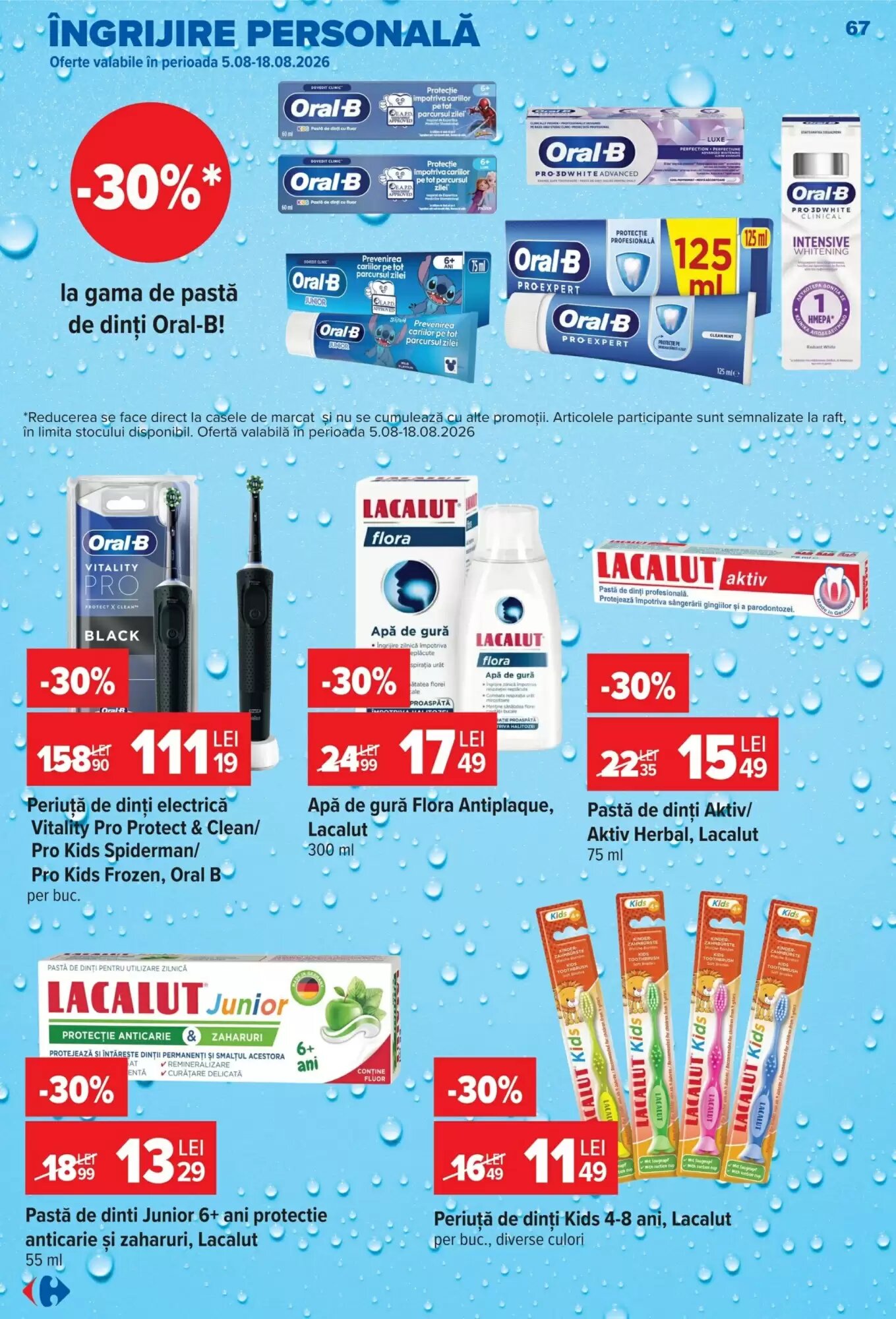Catalogul cu oferte Carrefour valabil de la 05.08.2026 - Pagina 67.
