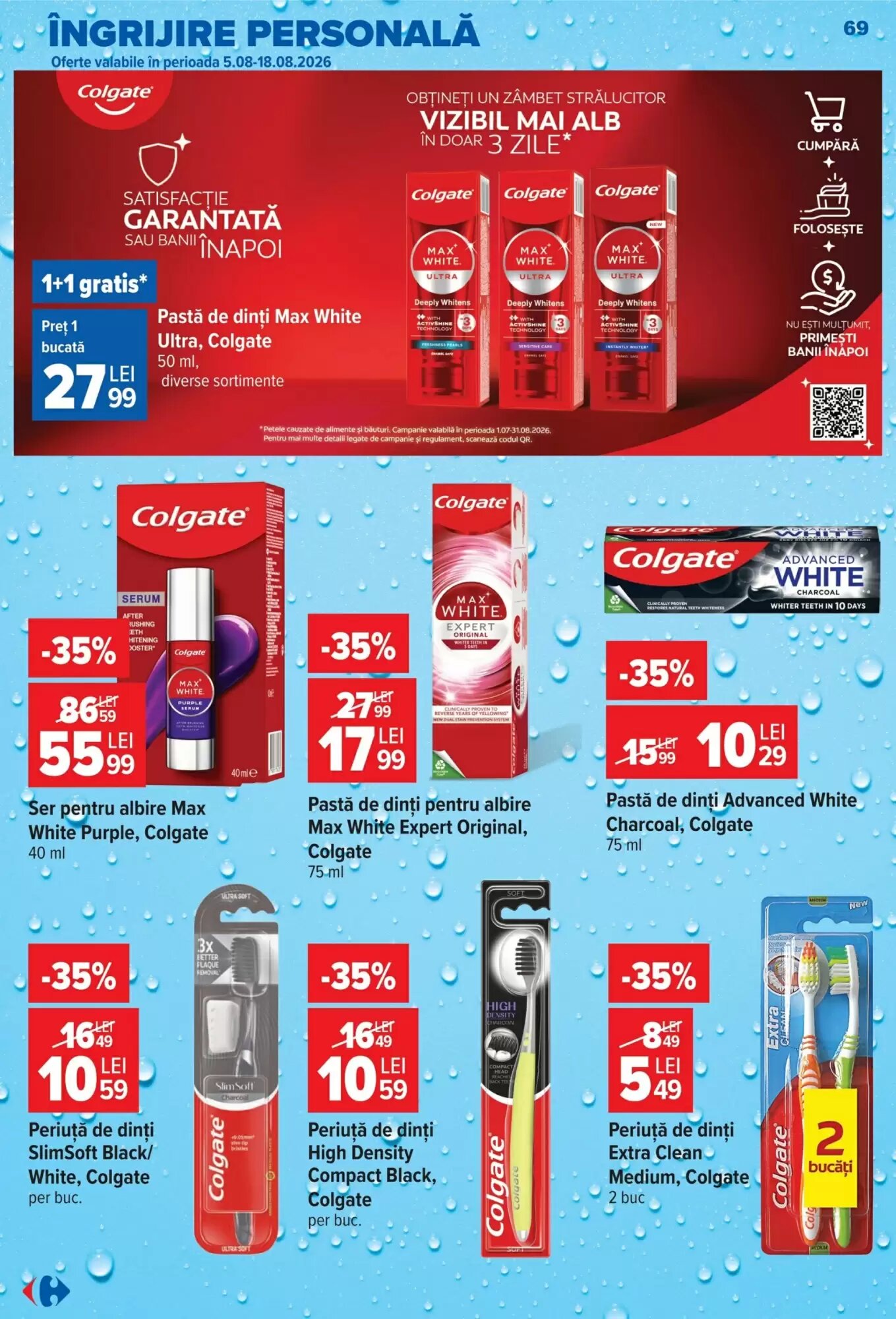 Catalogul cu oferte Carrefour valabil de la 05.08.2026 - Pagina 69.