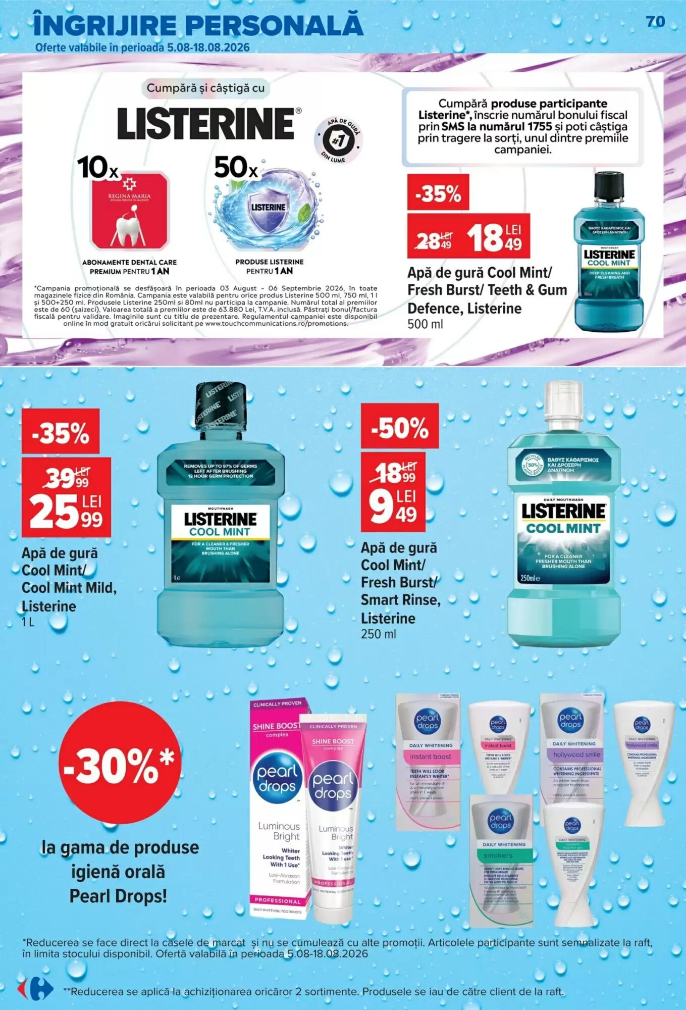 Catalogul cu oferte Carrefour valabil de la 05.08.2026 - Pagina 70.