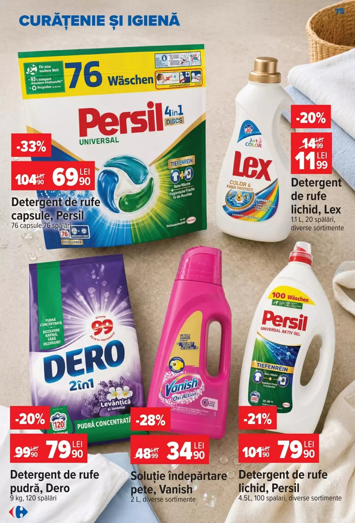 Catalogul cu oferte Carrefour valabil de la 05.08.2026 - Pagina 75.