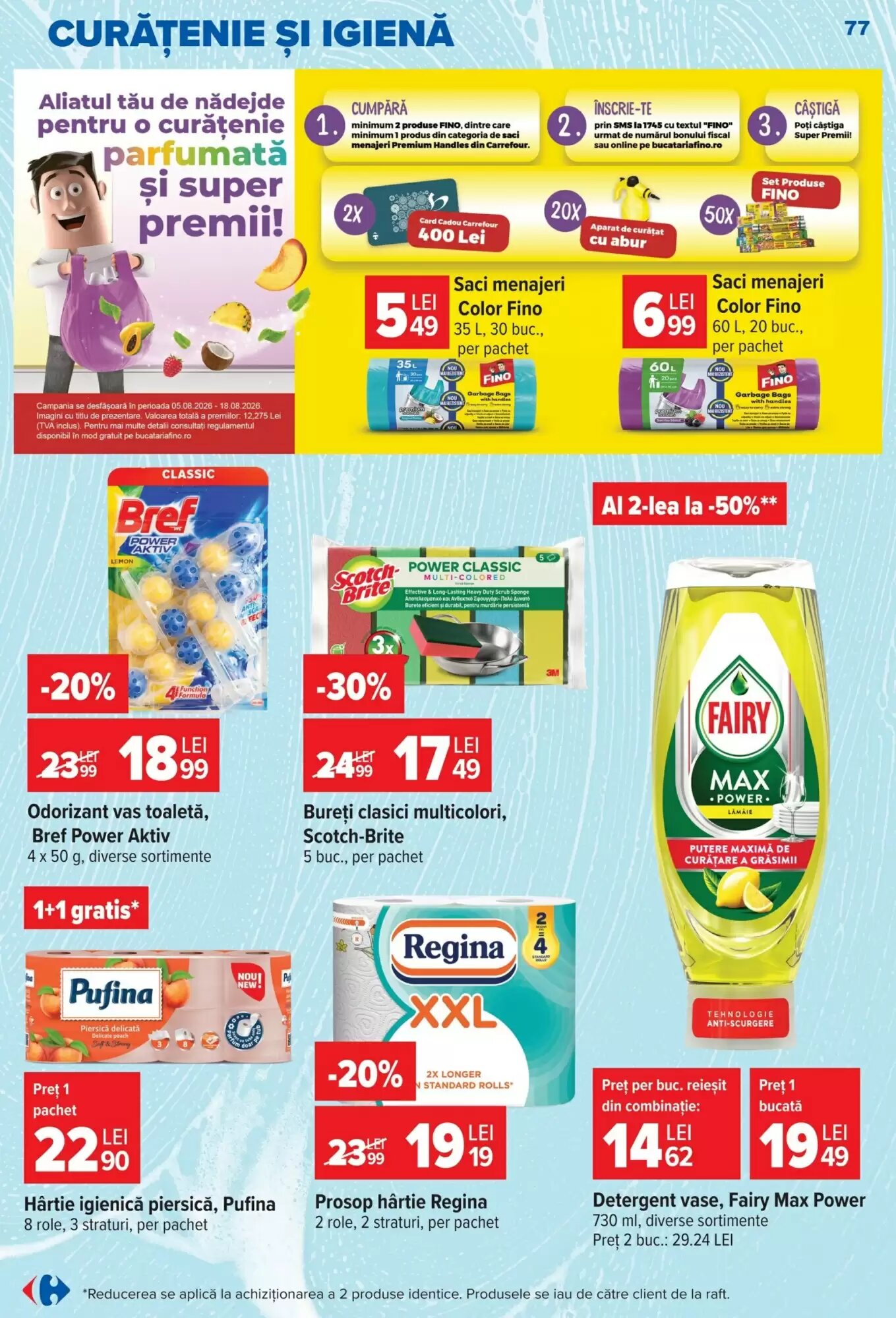 Catalogul cu oferte Carrefour valabil de la 05.08.2026 - Pagina 77.