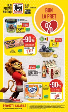 Catalogul cu oferte Mega Image valabil de la 06.08.2026