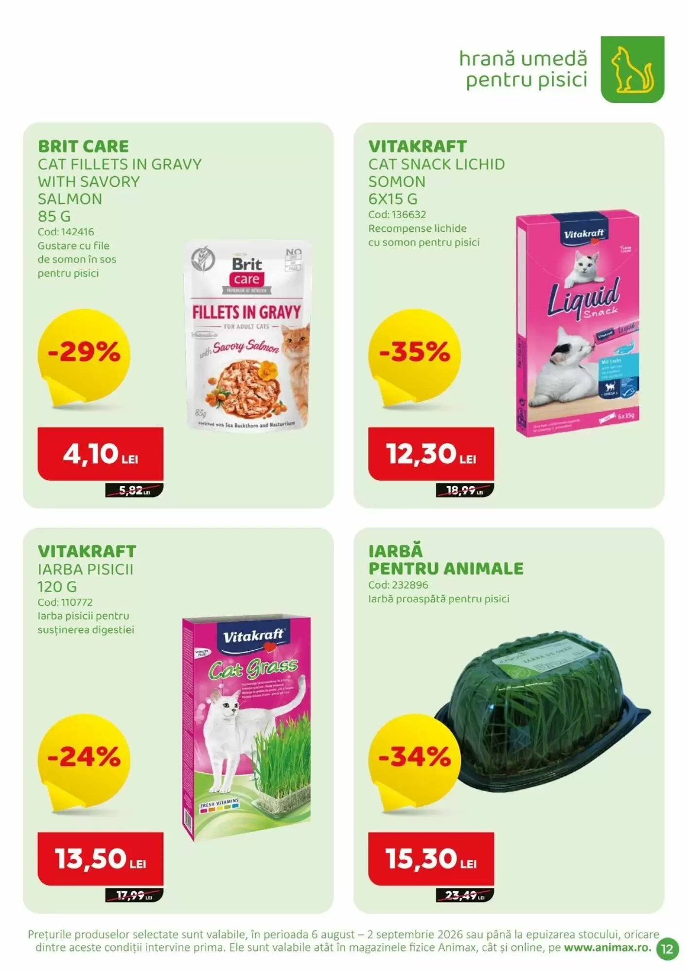 Catalogul cu oferte Animax valabil de la 06.08.2026 - Pagina 11.