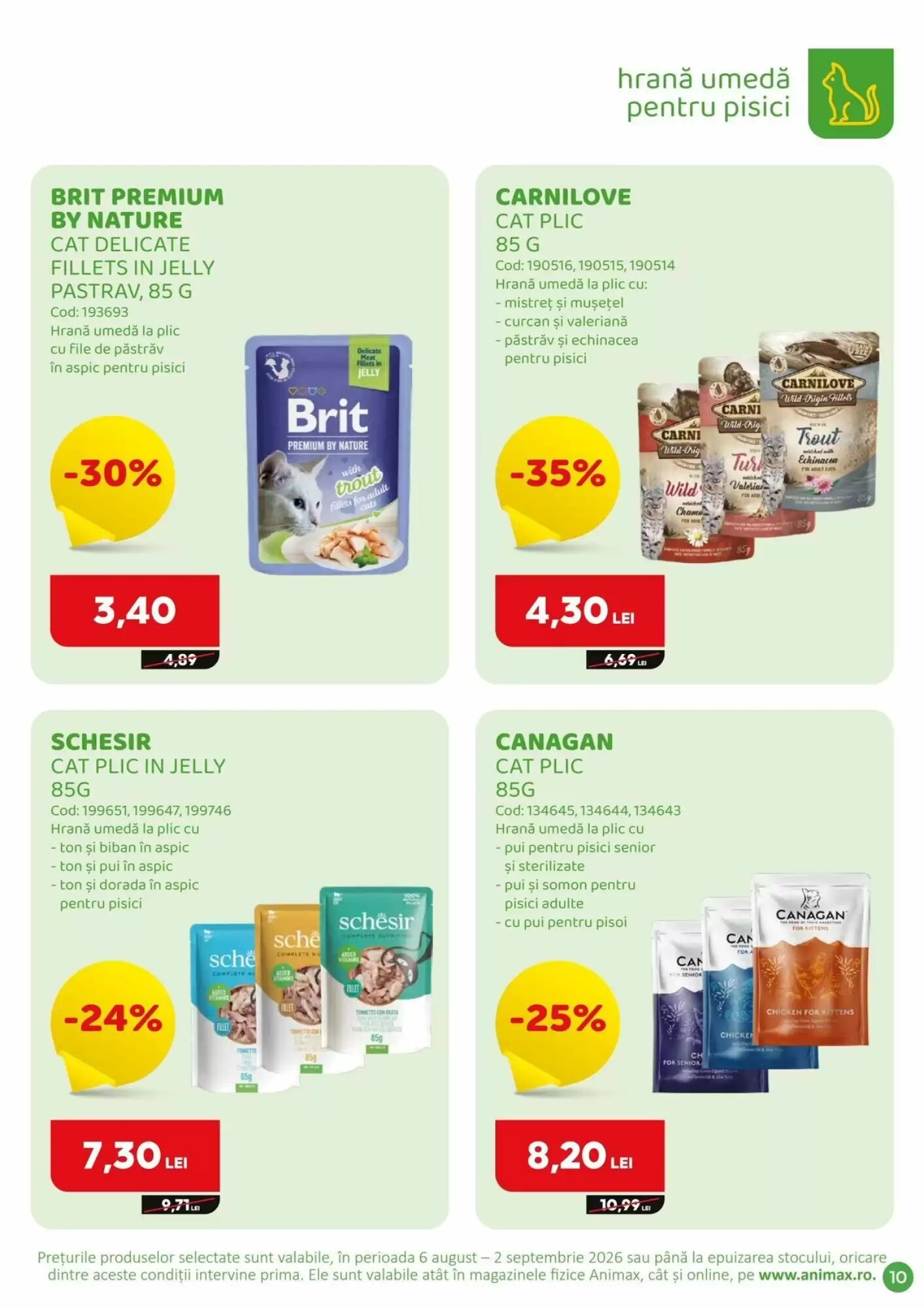 Catalogul cu oferte Animax valabil de la 06.08.2026 - Pagina 12.