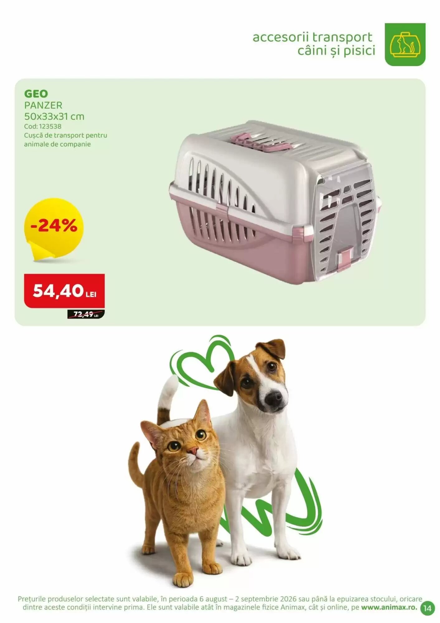 Catalogul cu oferte Animax valabil de la 06.08.2026 - Pagina 14.