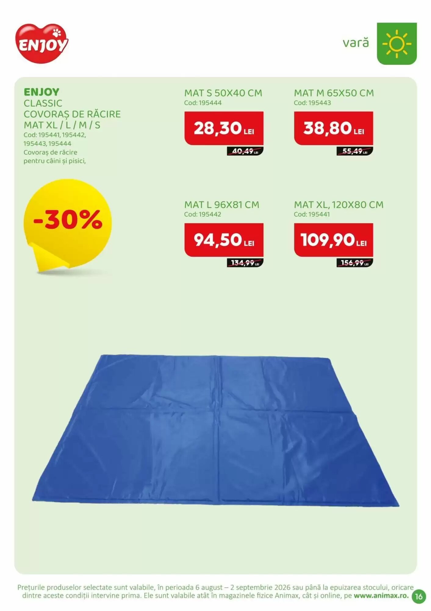 Catalogul cu oferte Animax valabil de la 06.08.2026 - Pagina 16.
