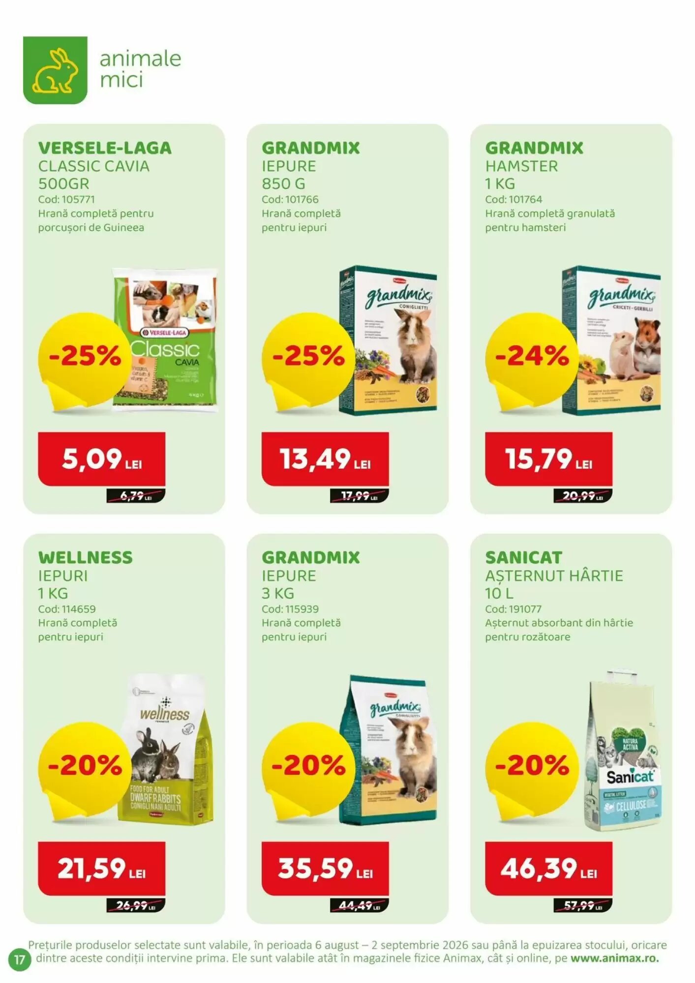 Catalogul cu oferte Animax valabil de la 06.08.2026 - Pagina 18.