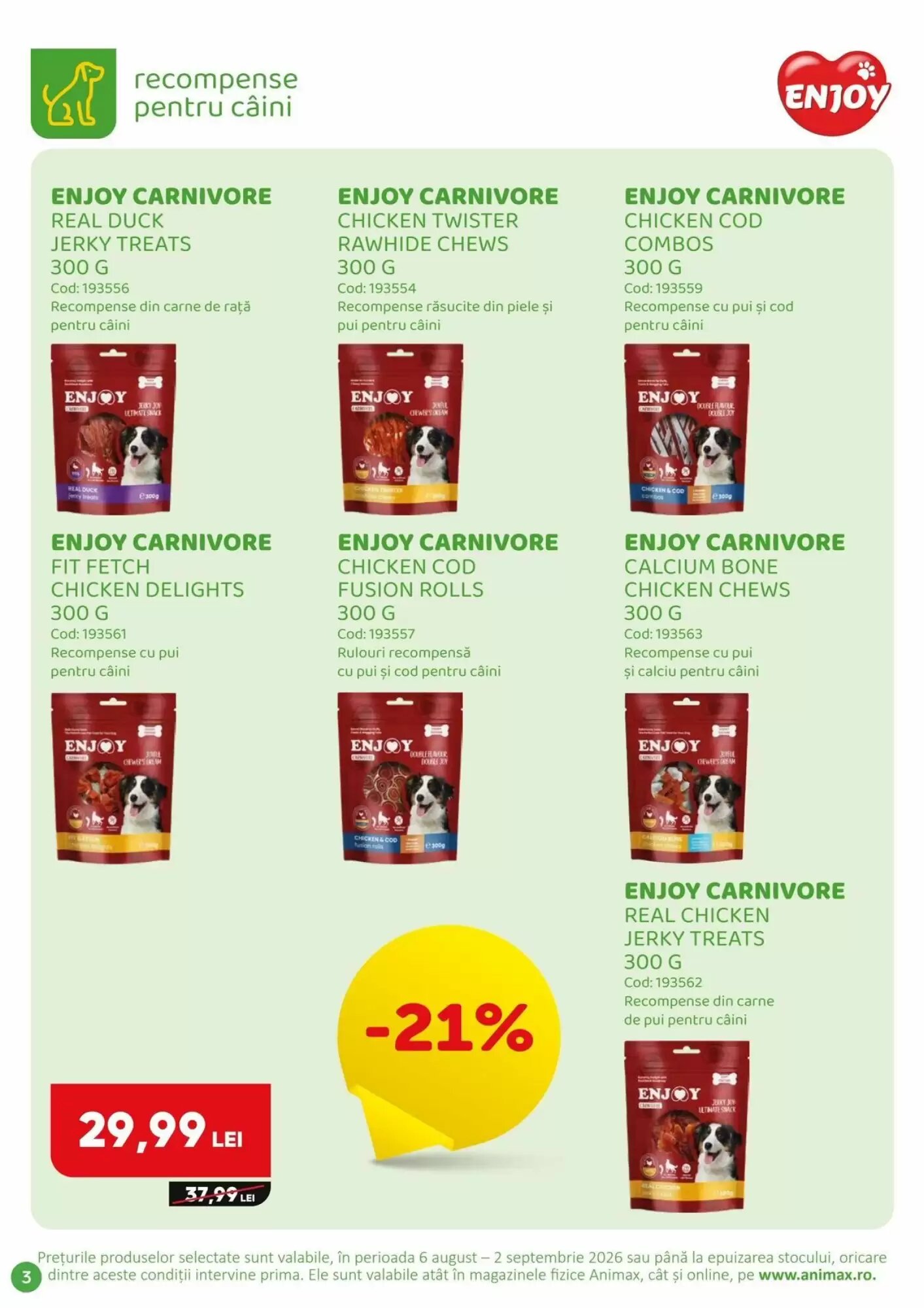 Catalogul cu oferte Animax valabil de la 06.08.2026 - Pagina 6.
