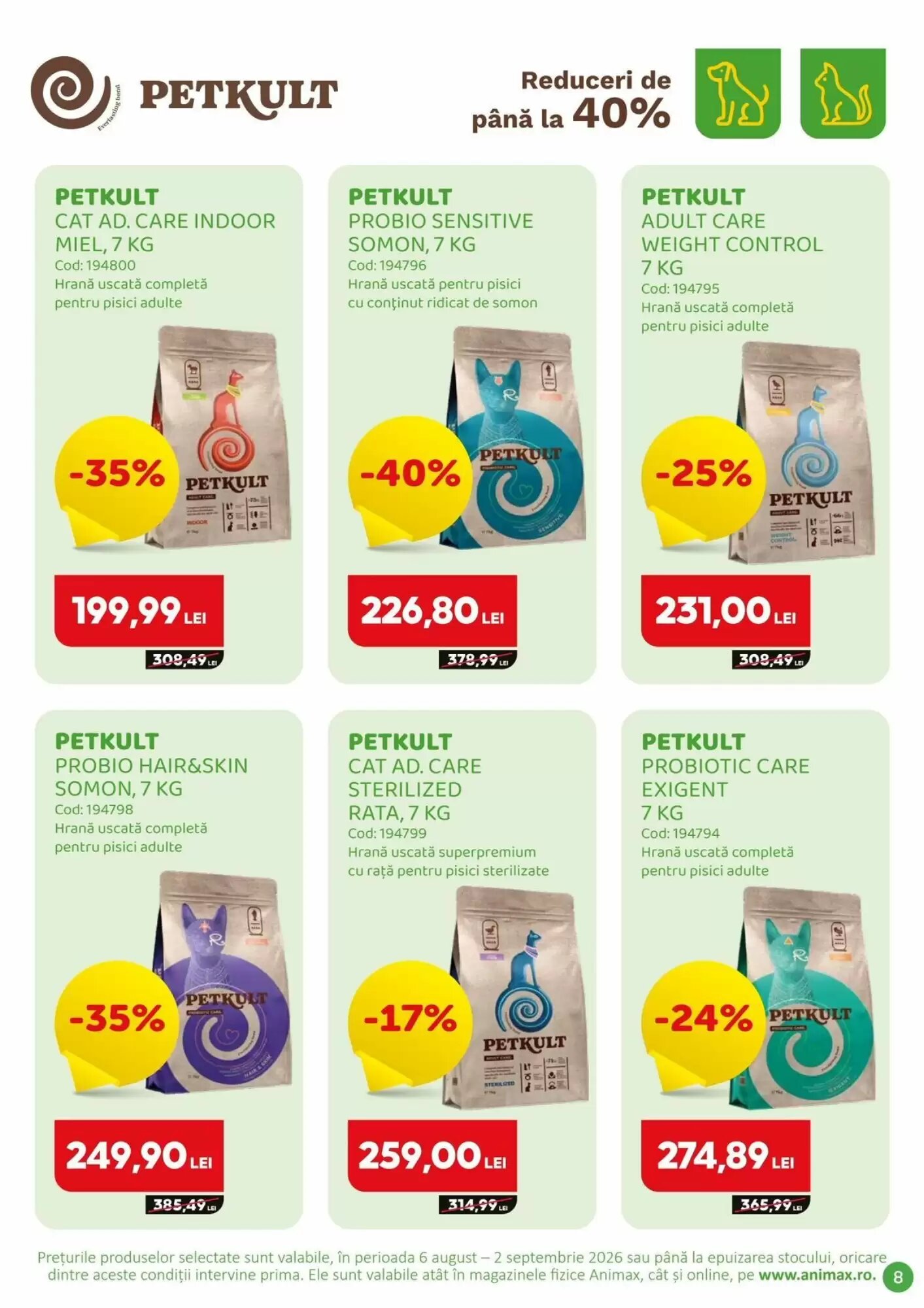 Catalogul cu oferte Animax valabil de la 06.08.2026 - Pagina 9.