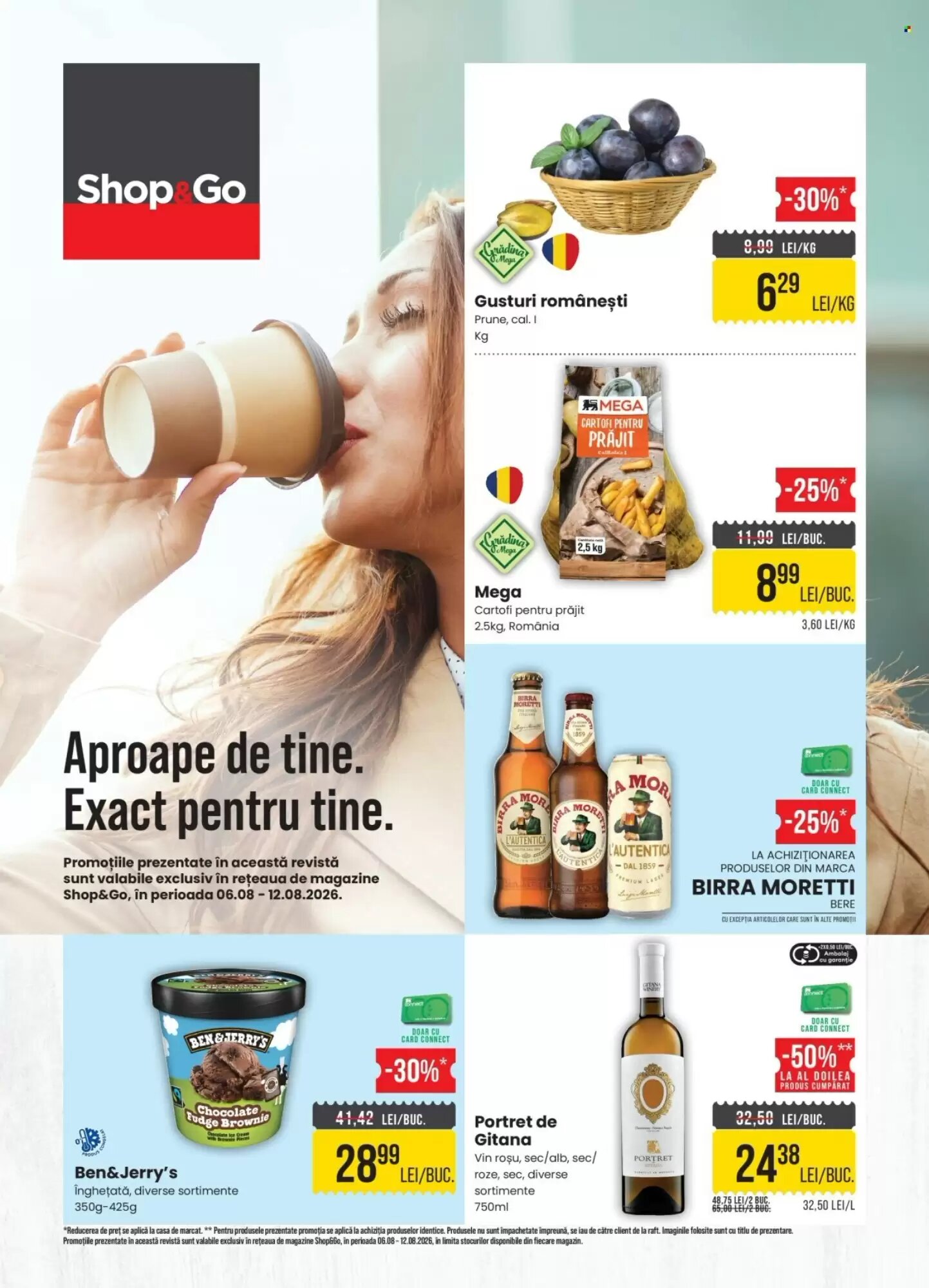 Catalogul cu oferte Mega Image valabil de la 06.08.2026 - Pagina 1.