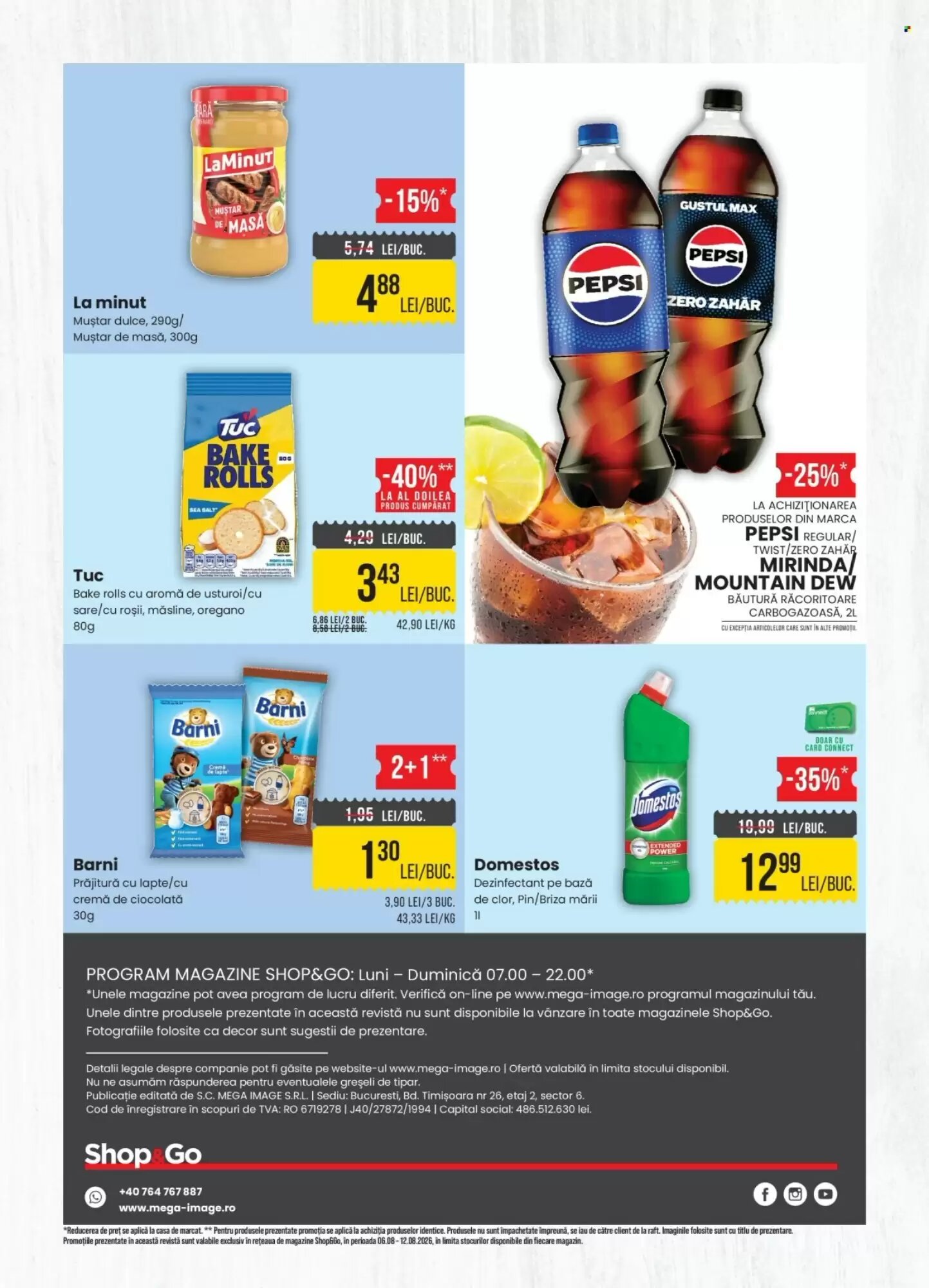 Catalogul cu oferte Mega Image valabil de la 06.08.2026 - Pagina 4.