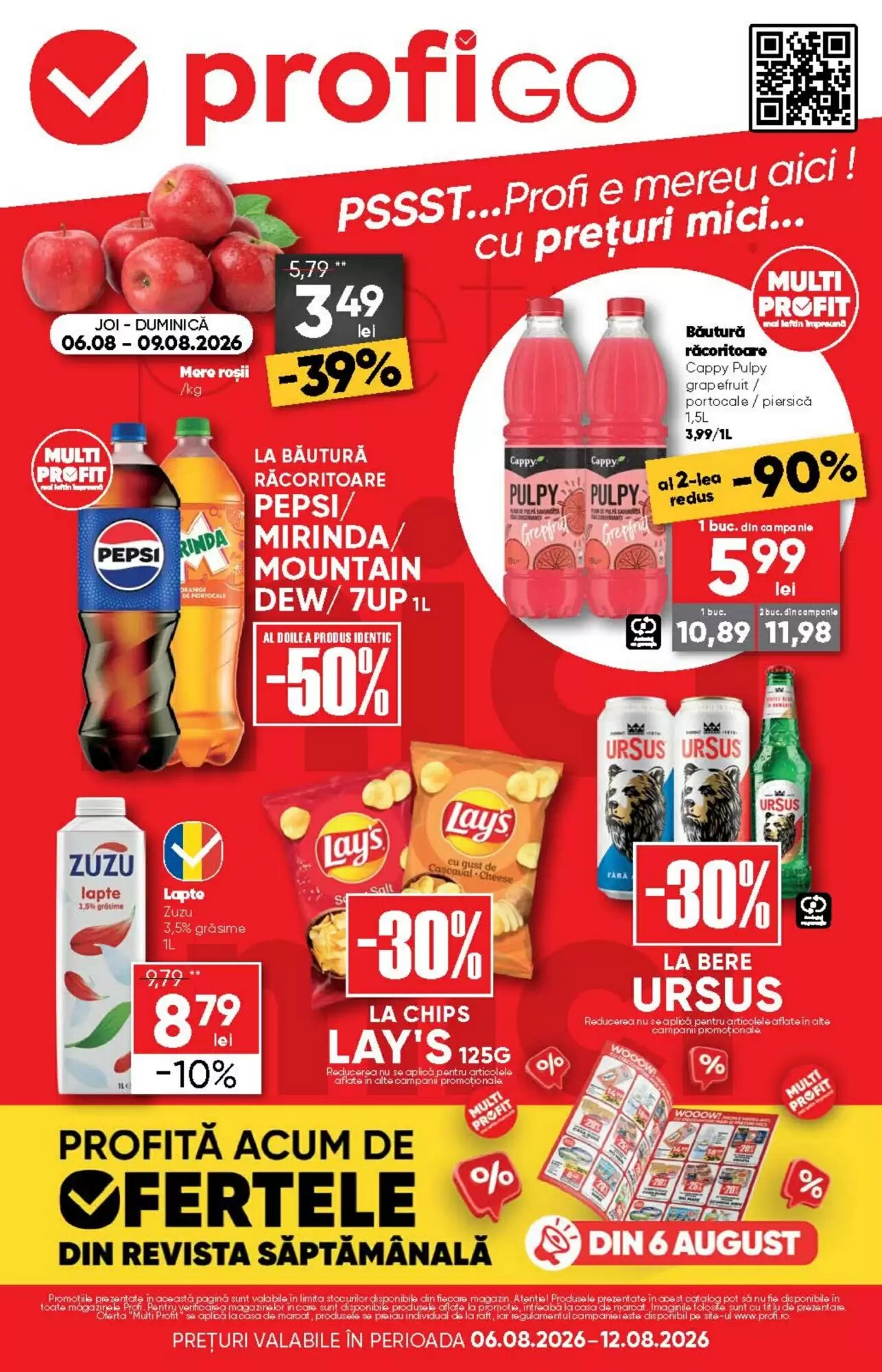 Catalogul cu oferte PROFI valabil de la 06.08.2026 - Pagina 1.