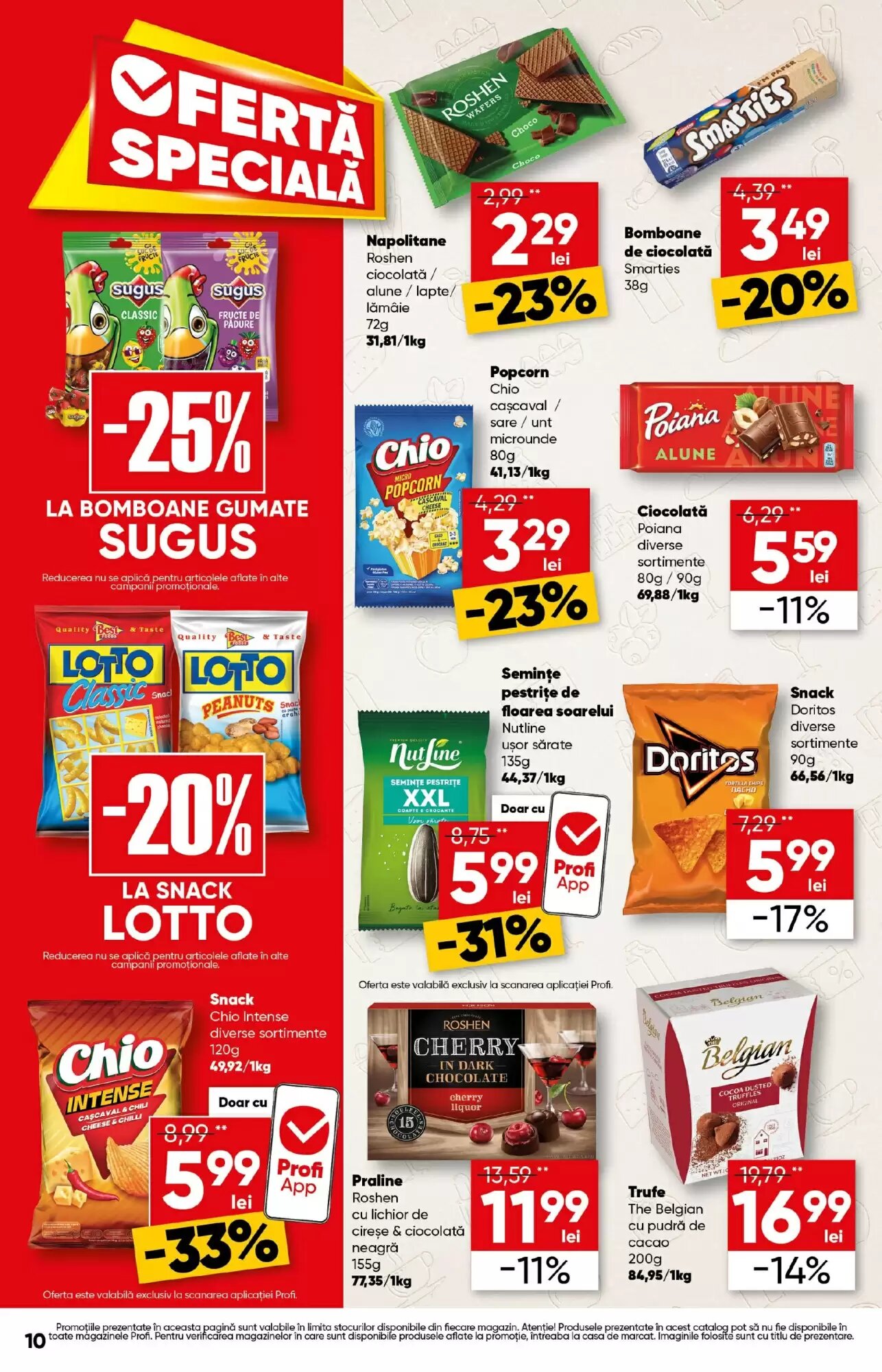 Catalogul cu oferte PROFI valabil de la 06.08.2026 - Pagina 10.
