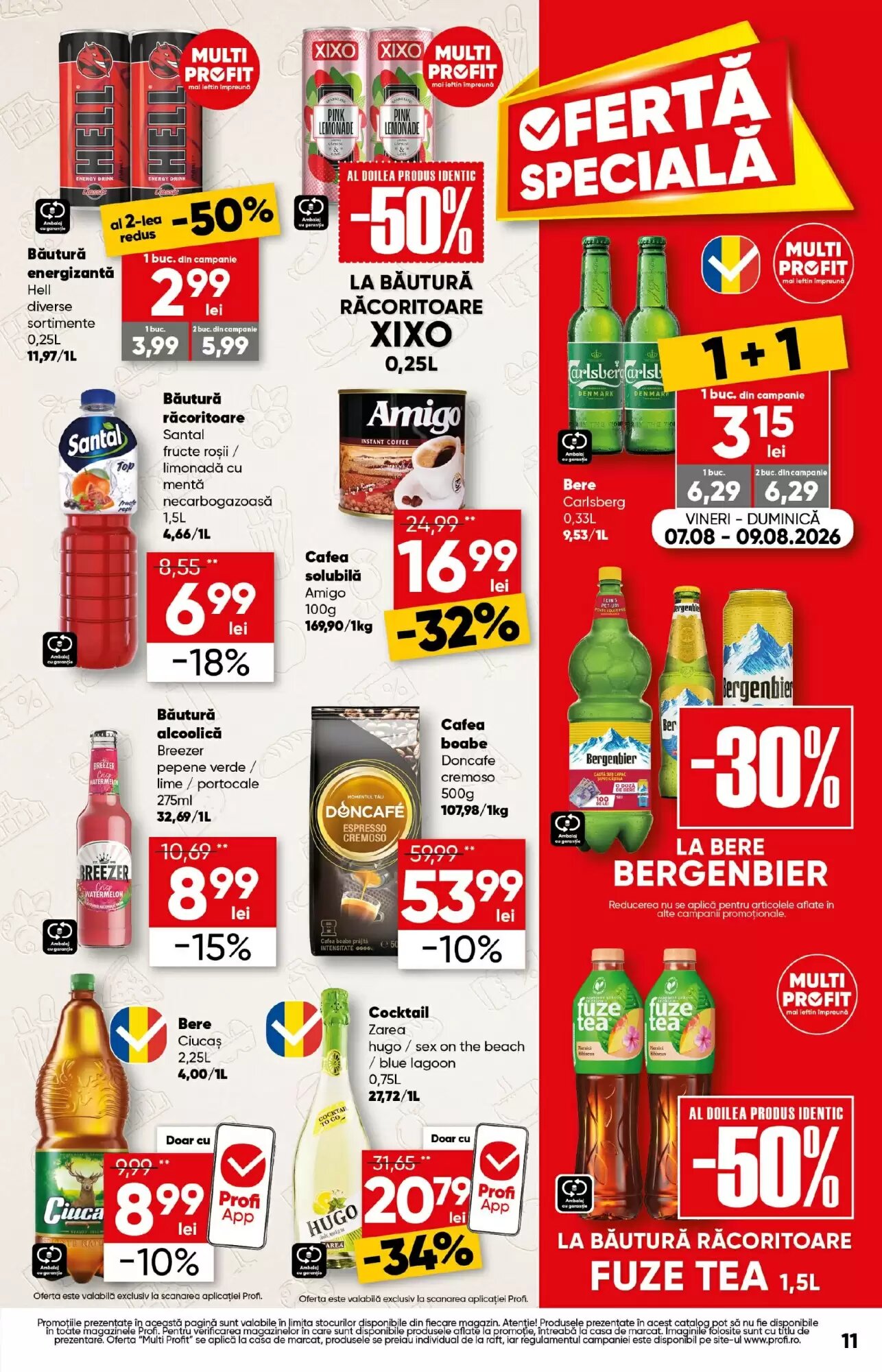 Catalogul cu oferte PROFI valabil de la 06.08.2026 - Pagina 11.