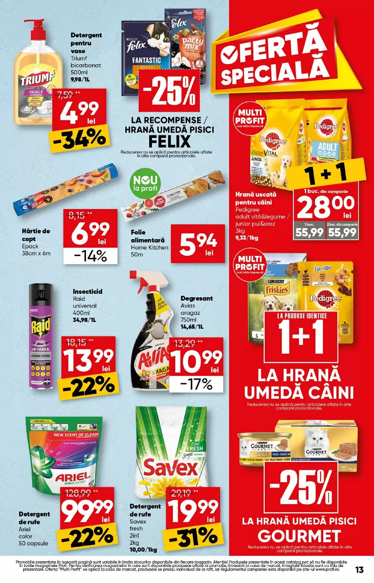 Catalogul cu oferte PROFI valabil de la 06.08.2026 - Pagina 13.