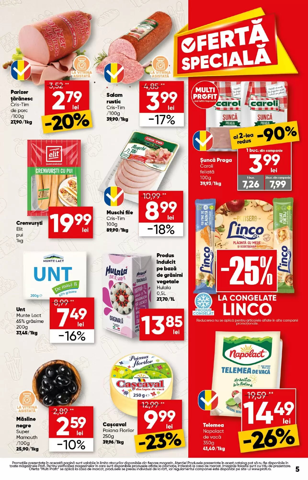 Catalogul cu oferte PROFI valabil de la 06.08.2026 - Pagina 5.