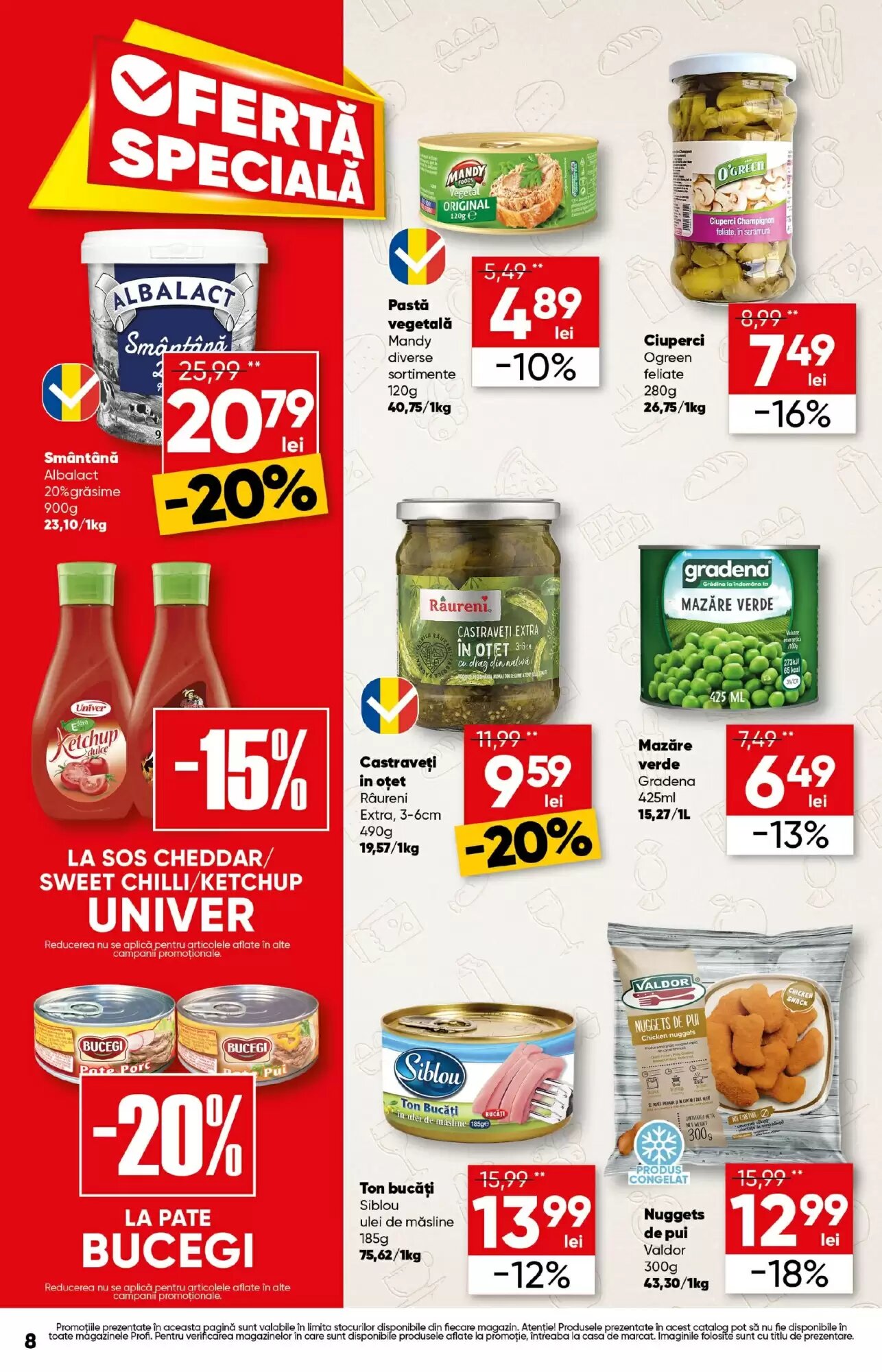 Catalogul cu oferte PROFI valabil de la 06.08.2026 - Pagina 8.