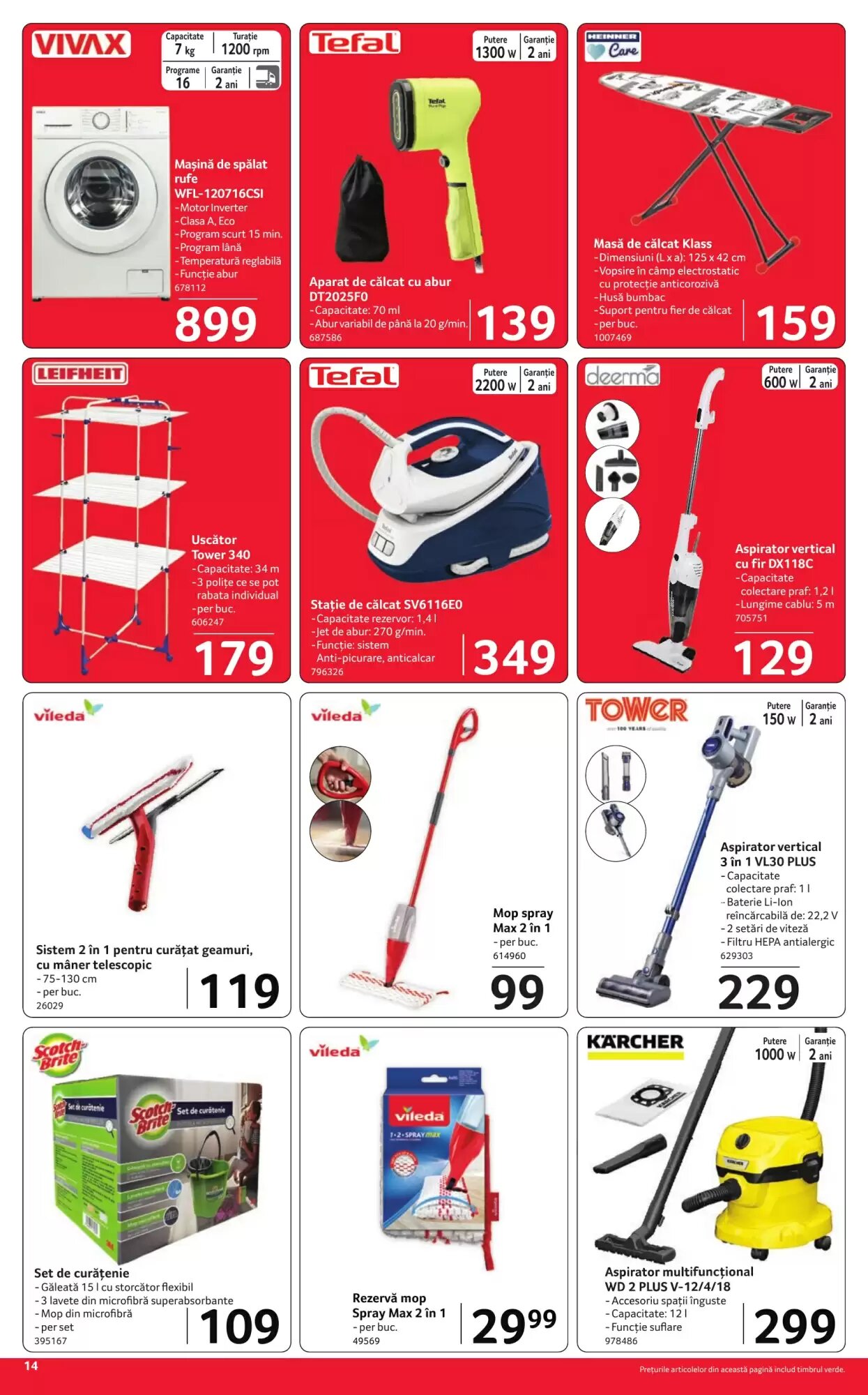 Catalogul cu oferte Selgros valabil de la 07.08.2026 - Pagina 14.