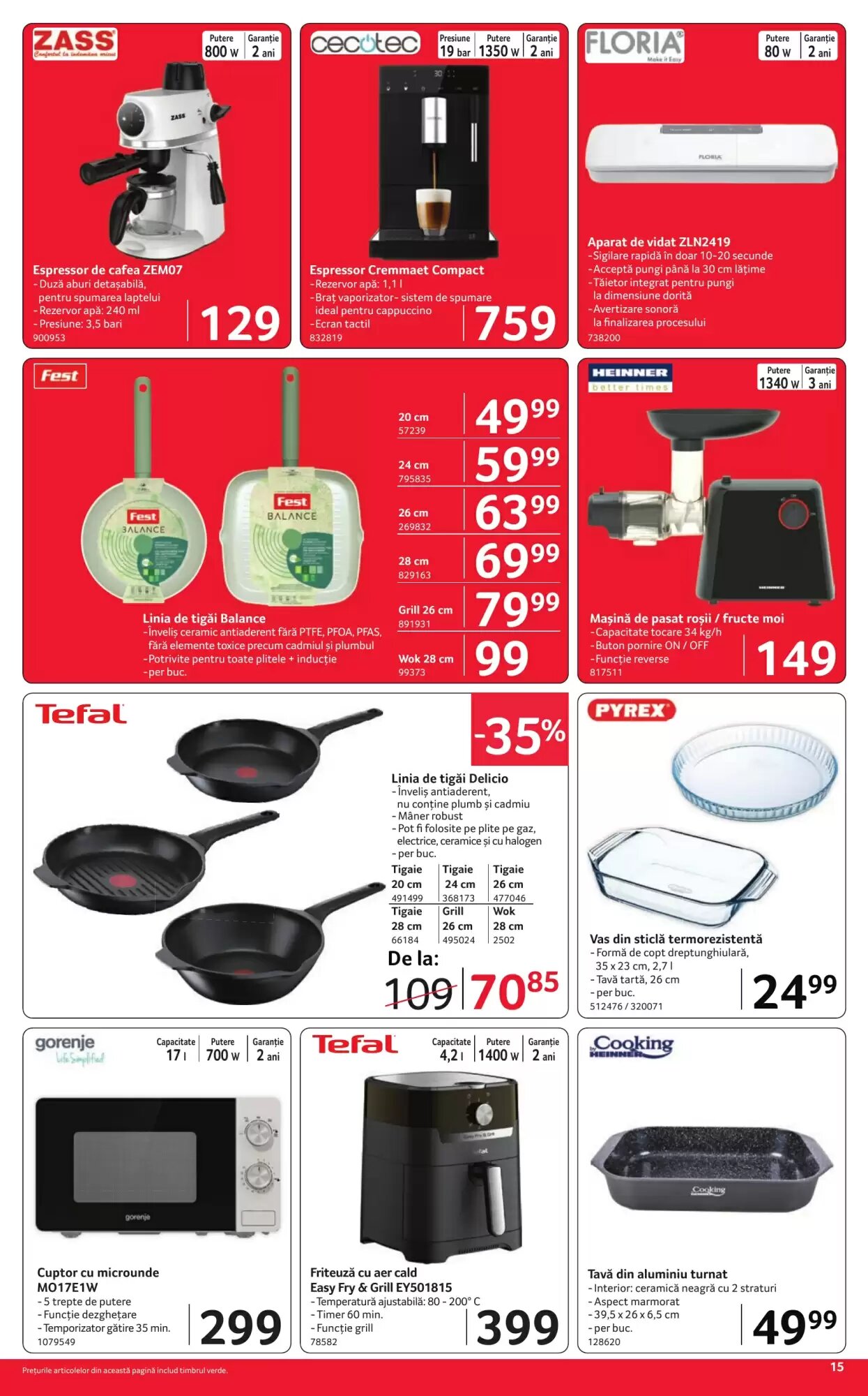 Catalogul cu oferte Selgros valabil de la 07.08.2026 - Pagina 15.