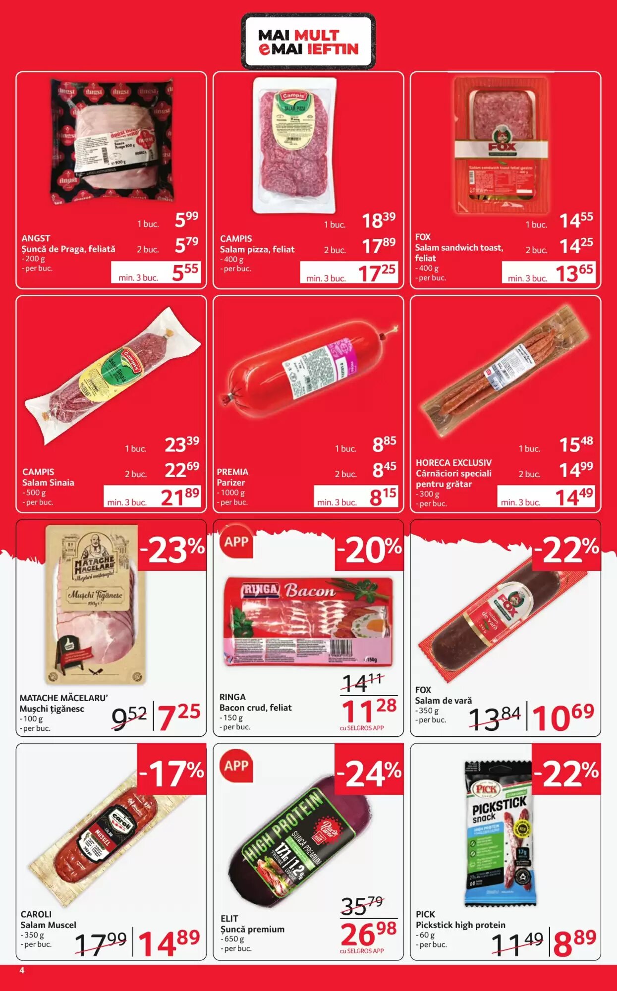 Catalogul cu oferte Selgros valabil de la 07.08.2026 - Pagina 4.