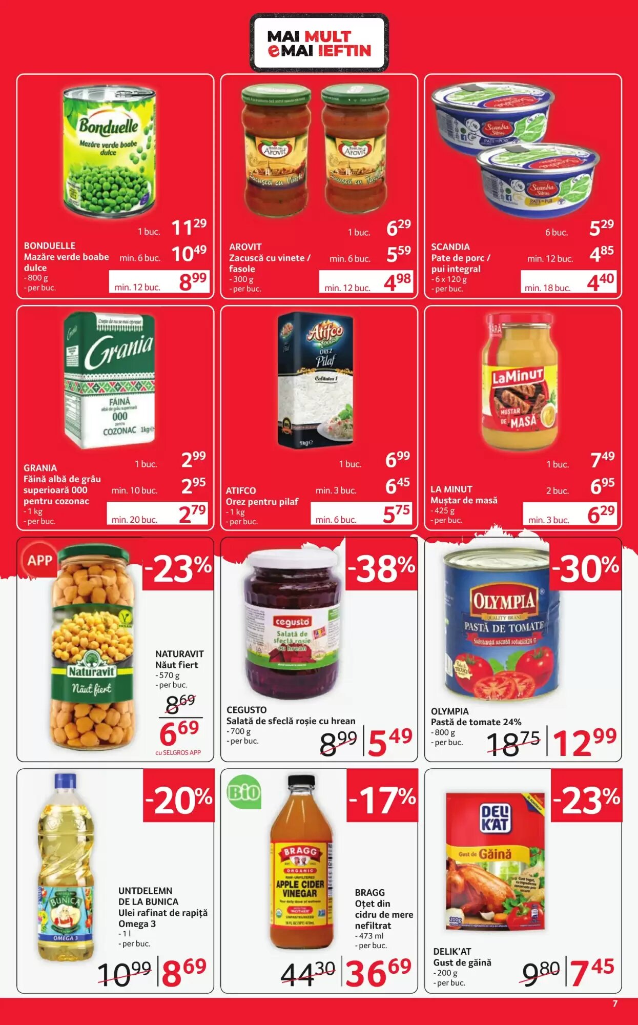Catalogul cu oferte Selgros valabil de la 07.08.2026 - Pagina 7.